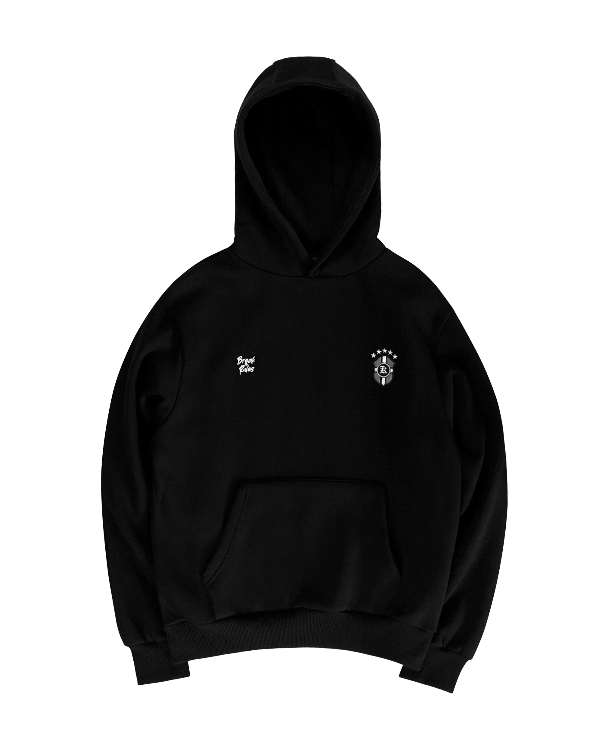 BRAZIL HOODIE BLACK