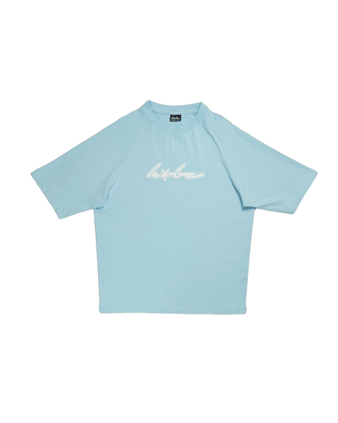BLACKOUT TEE BABY BLUE