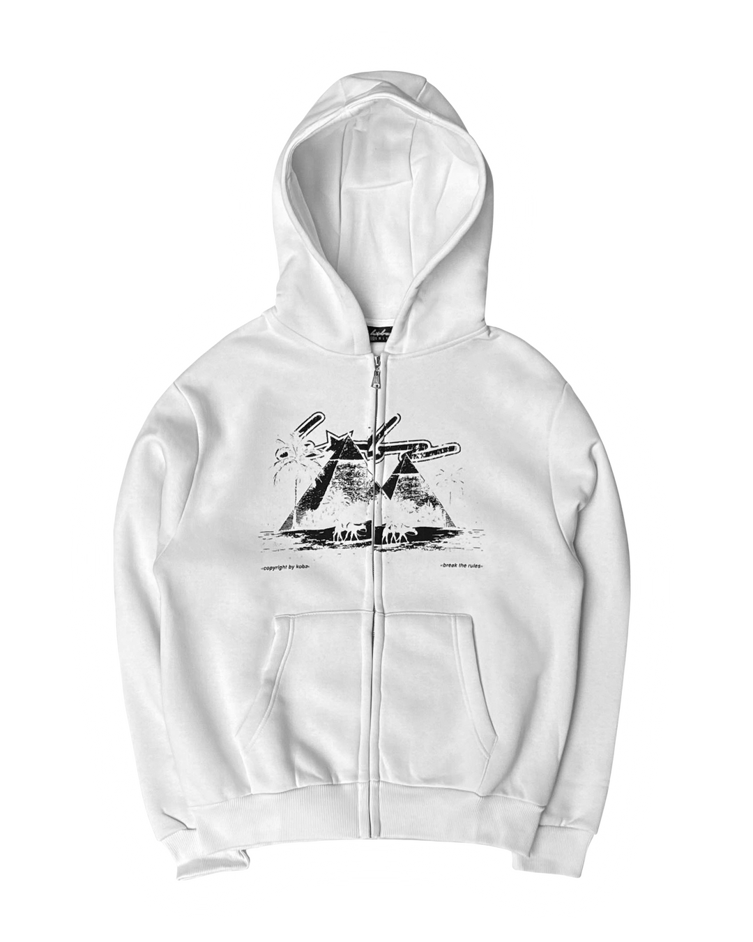 ORUZ ZIPPER WHITE