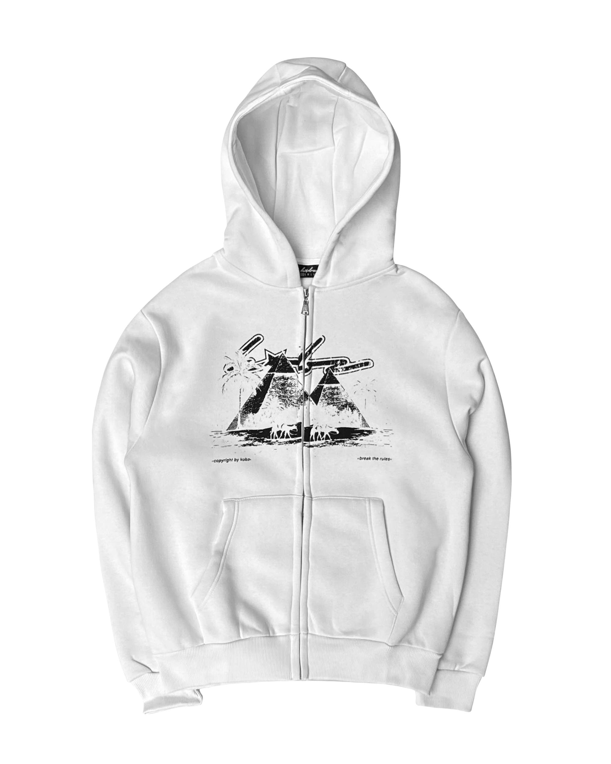 ORUZ ZIPPER WHITE