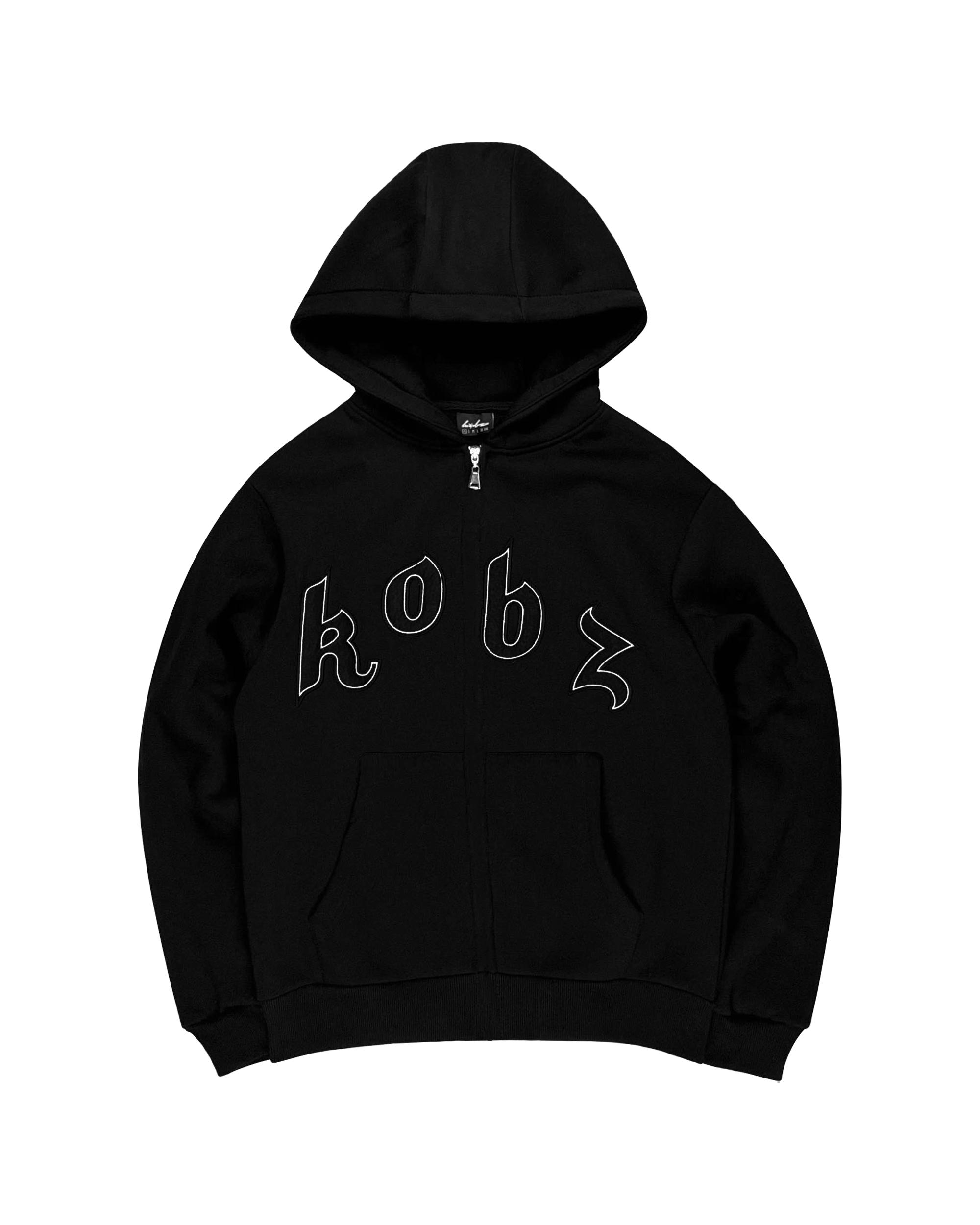 ARABIC ZIPPER BLACK