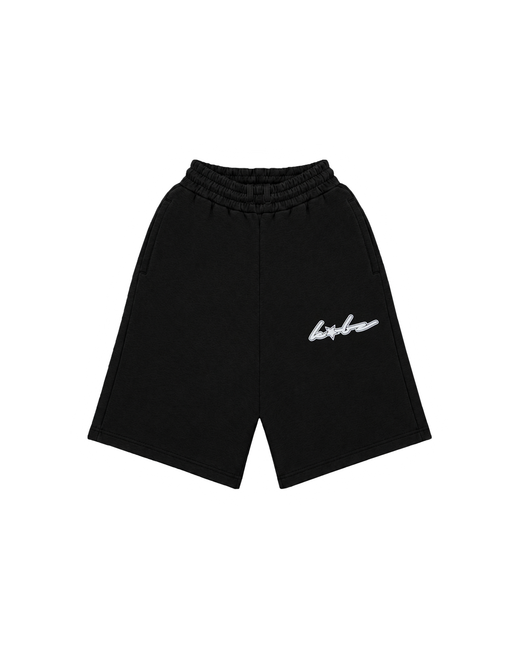 KOBZ PUFF PRINT BLACK SHORT