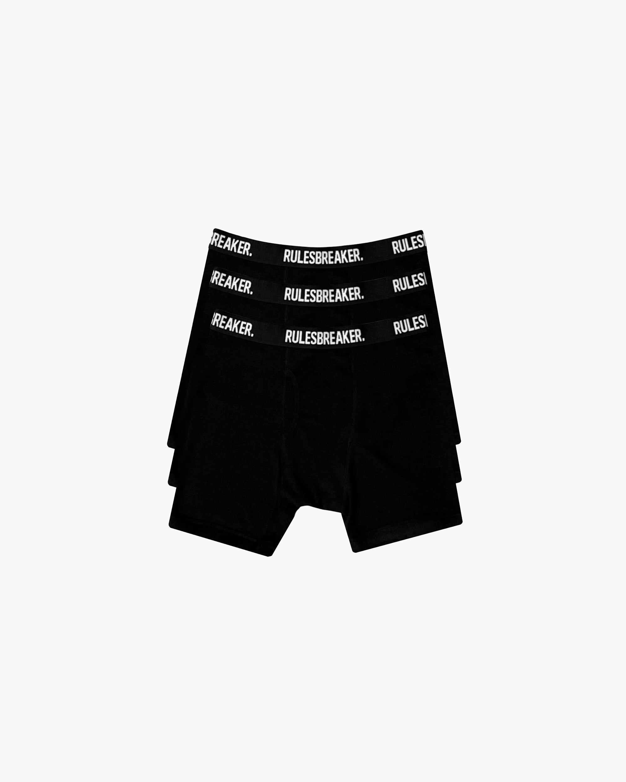 RULESBREAKER BOXER [3 PACK] BLACK