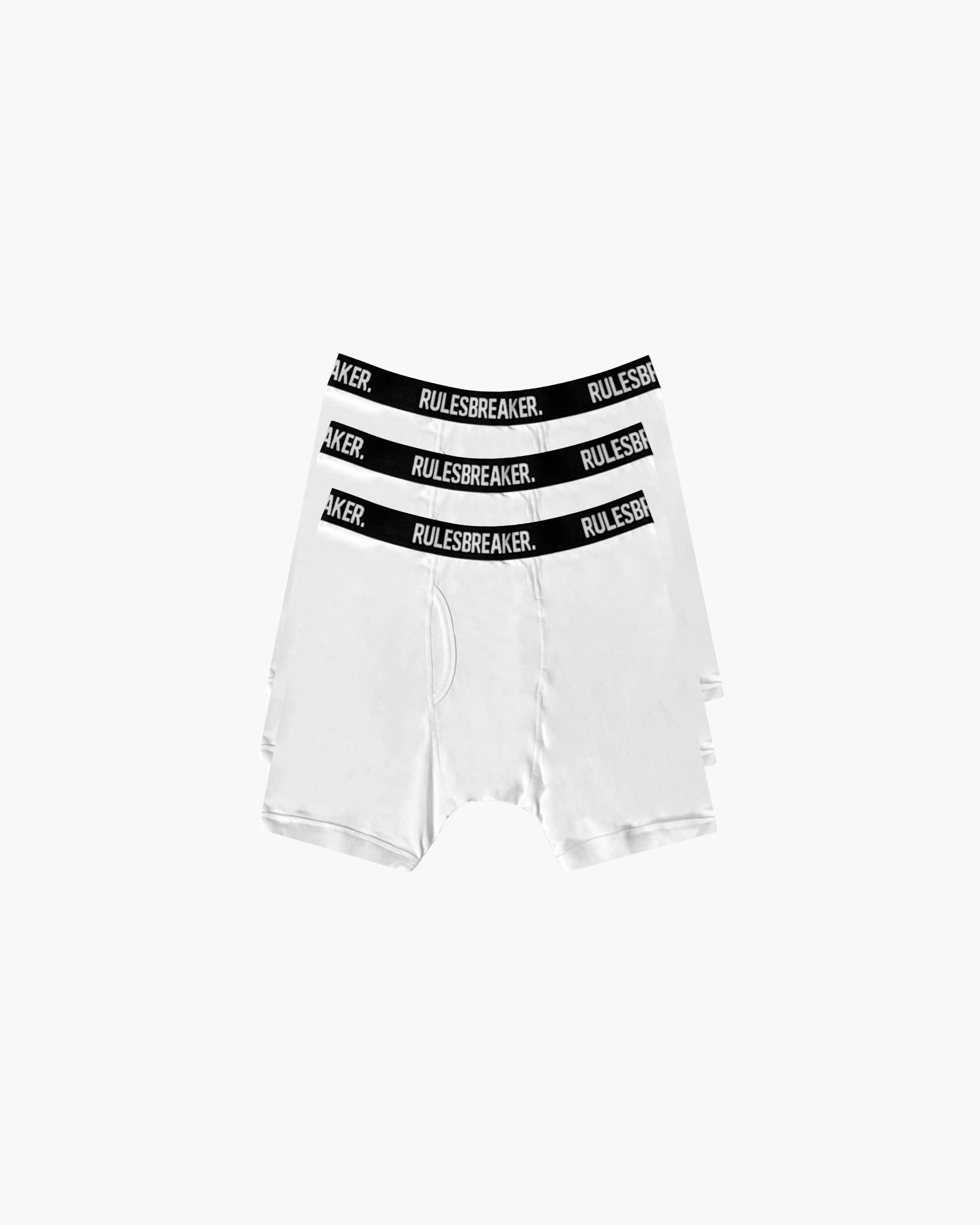 RULESBREAKER BOXER [3 PACK] WHITE