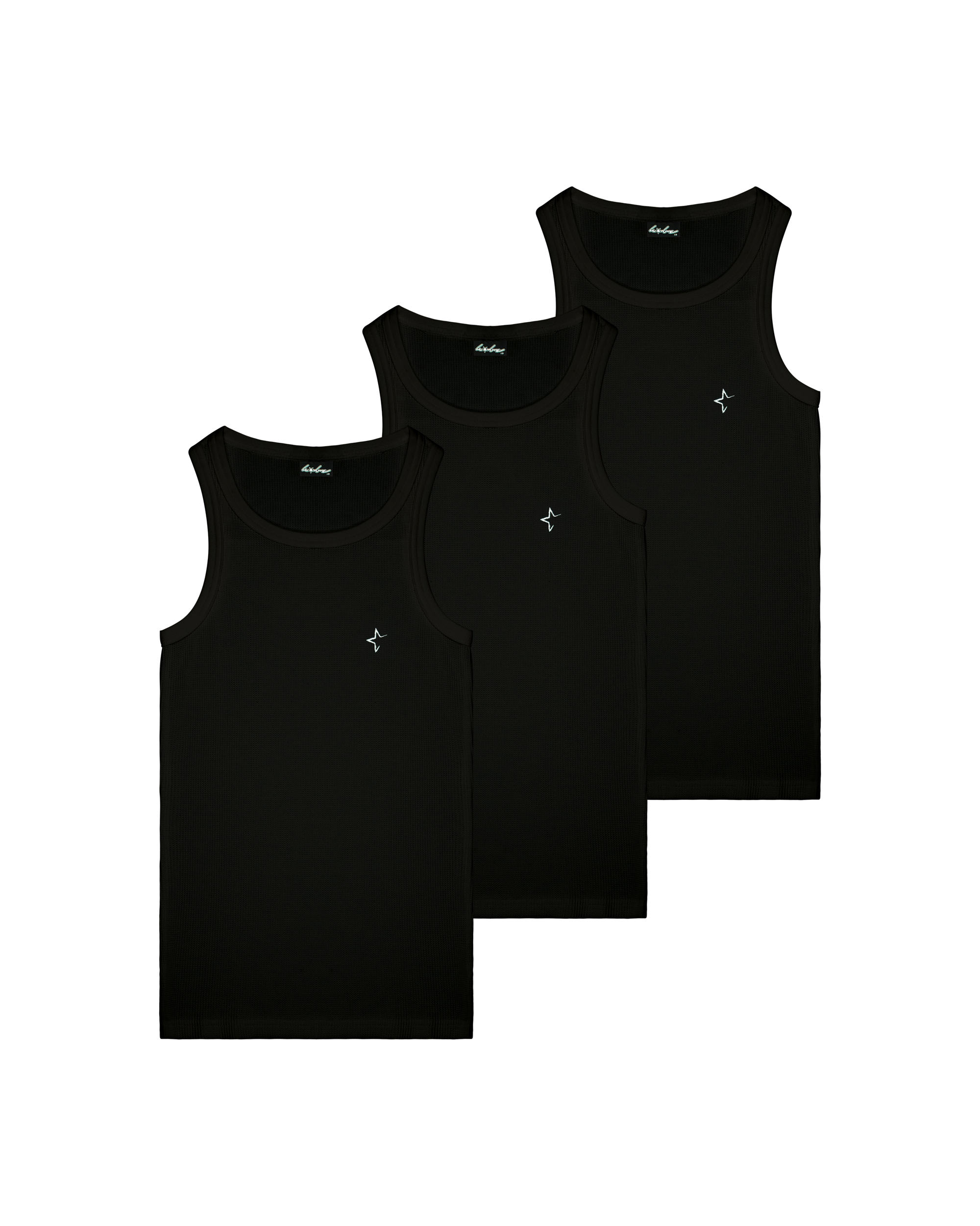 ESSENTIAL NOIR TANK TOP [3 PACK]