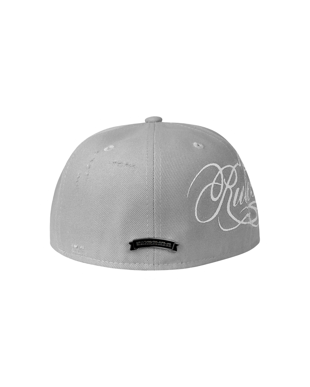 RULESBREAKER FITTED CAP LIGHT GREY