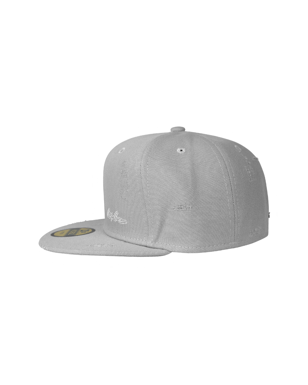 RULESBREAKER FITTED CAP LIGHT GREY