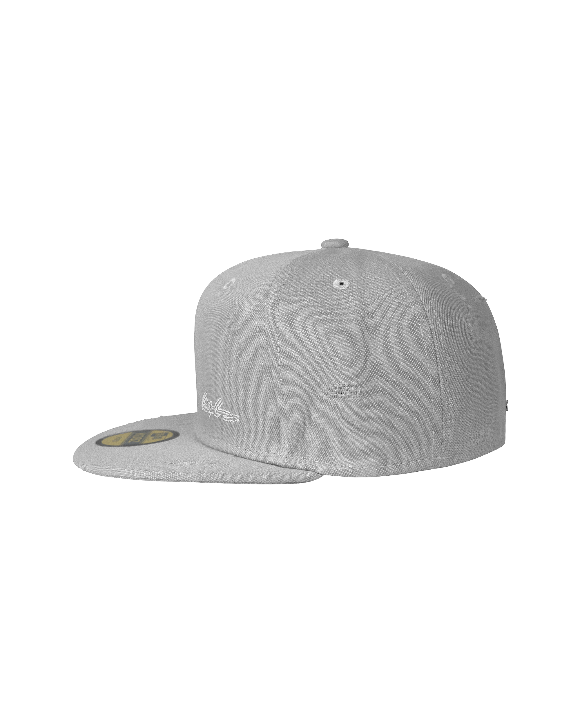 RULESBREAKER FITTED CAP LIGHT GREY