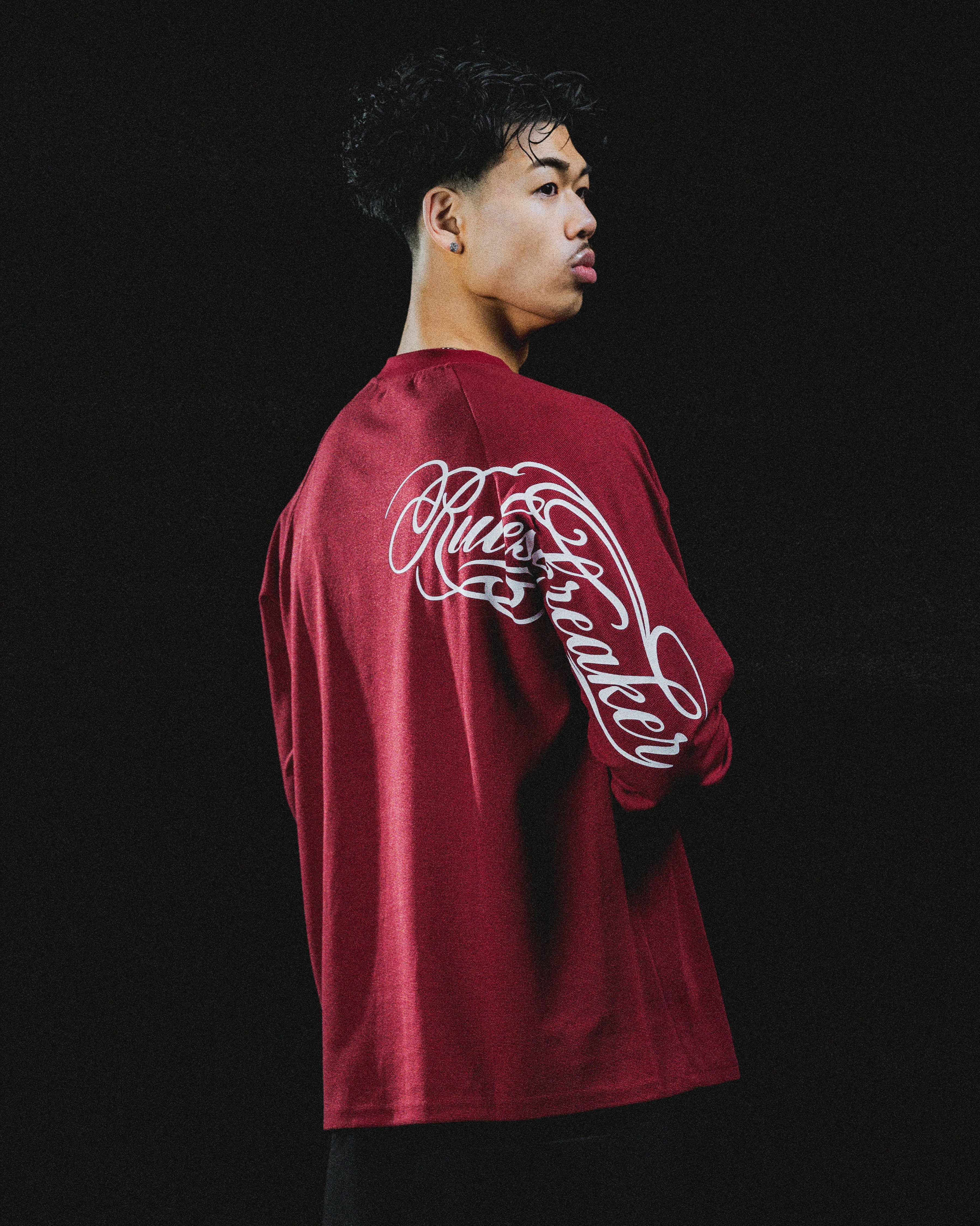 THERMAL LONGSLEEVE BORDEAUX *VALENTINE EDITION*