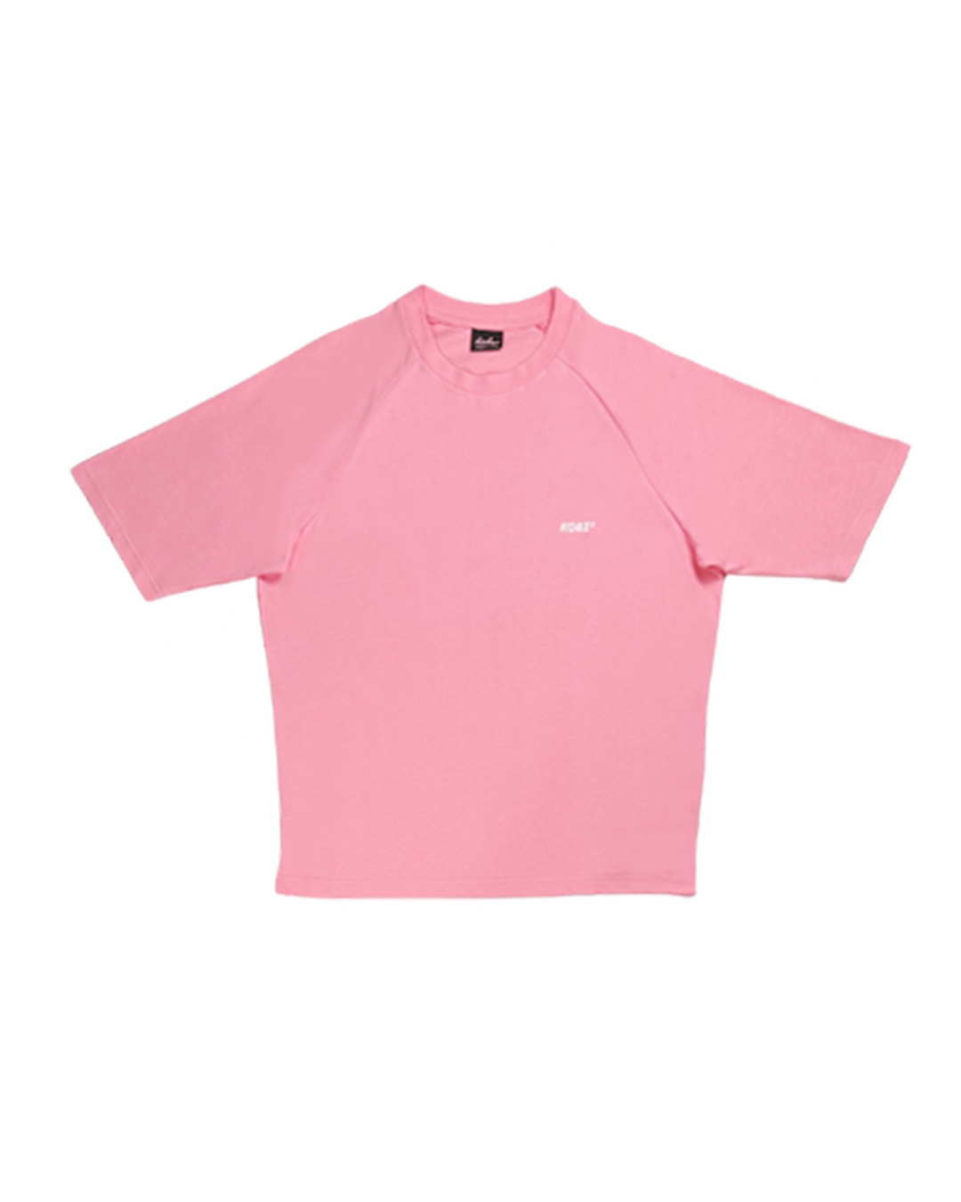 BREAK THE RULES TEE BABY PINK