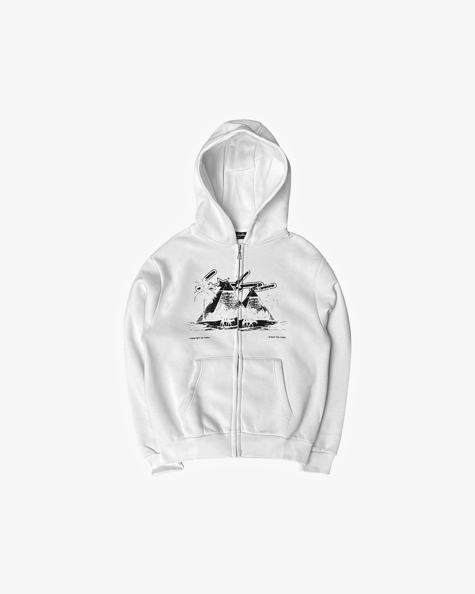 ORUZ ZIPPER WHITE