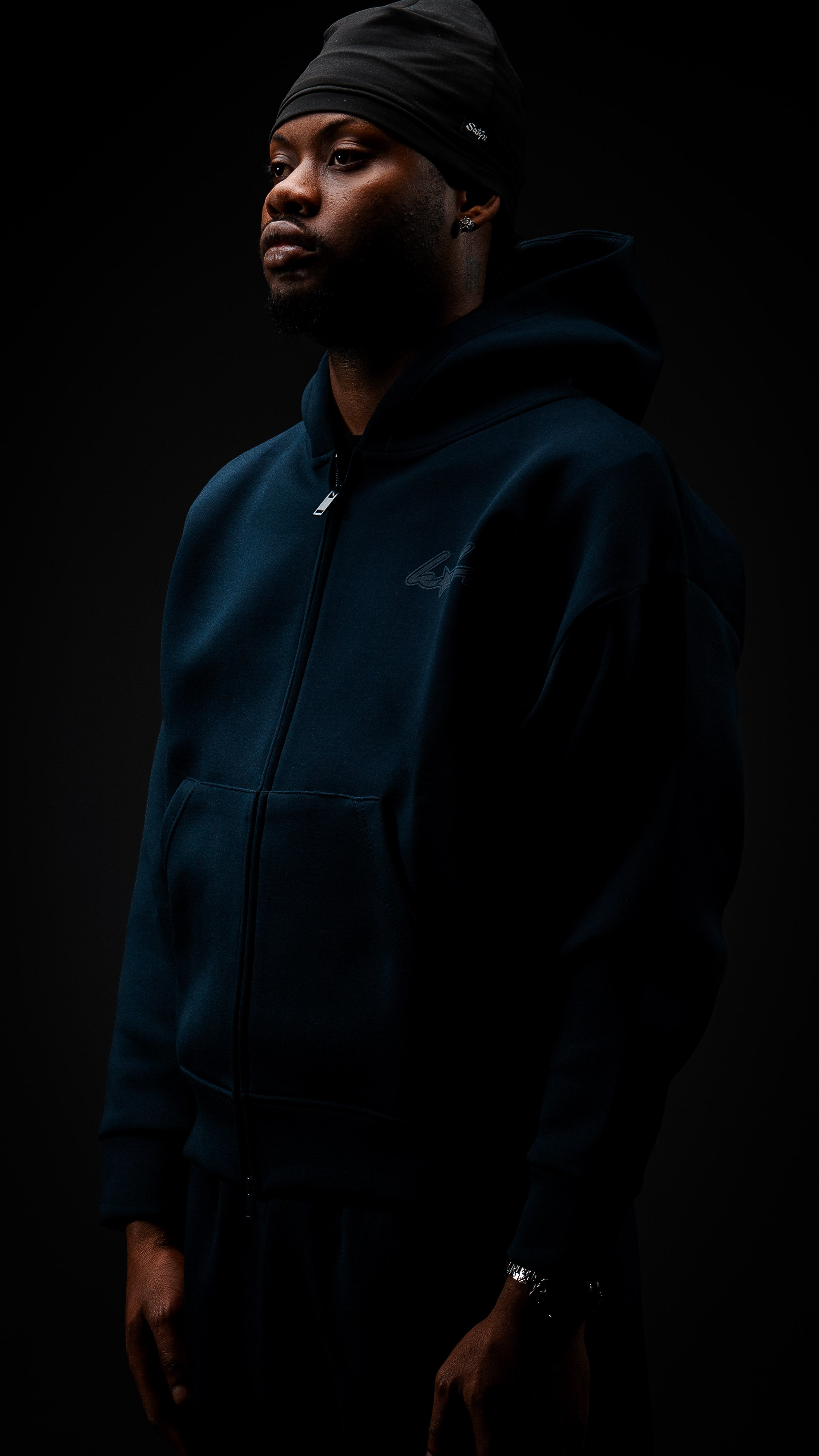 SIGNATURE ZIPHOODIE MIDNIGHT BLUE