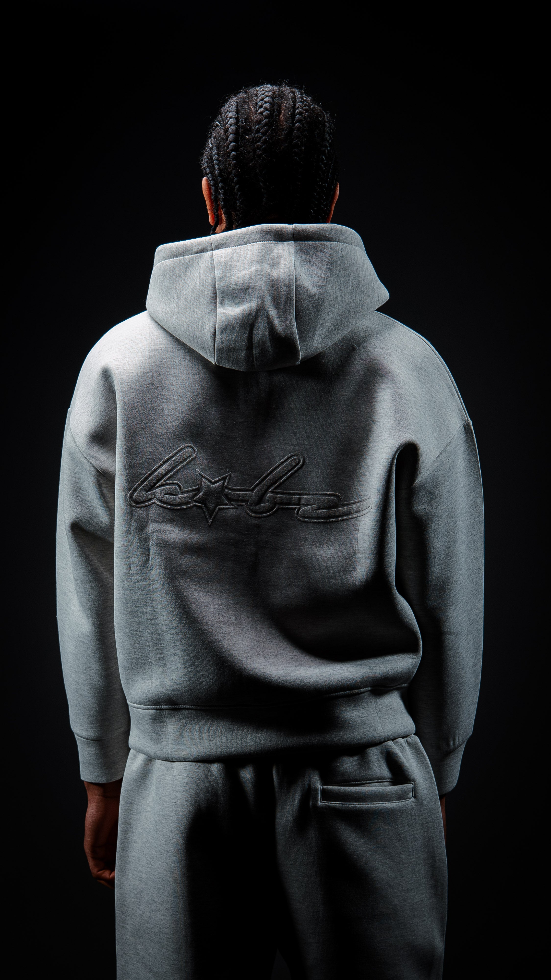SIGNATURE ZIPHOODIE LIGHT GREY