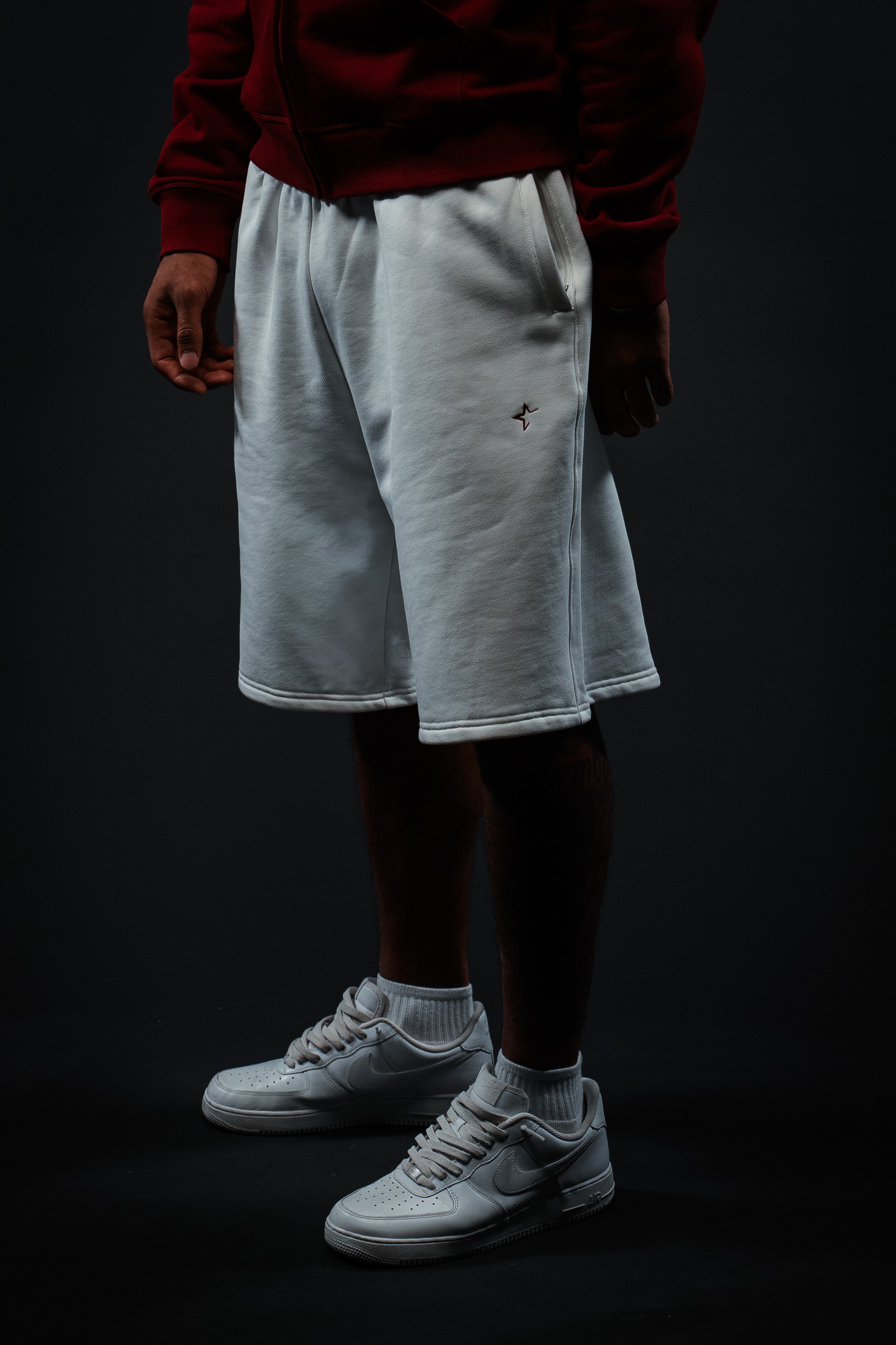 STAR 2 C WHITE SHORT