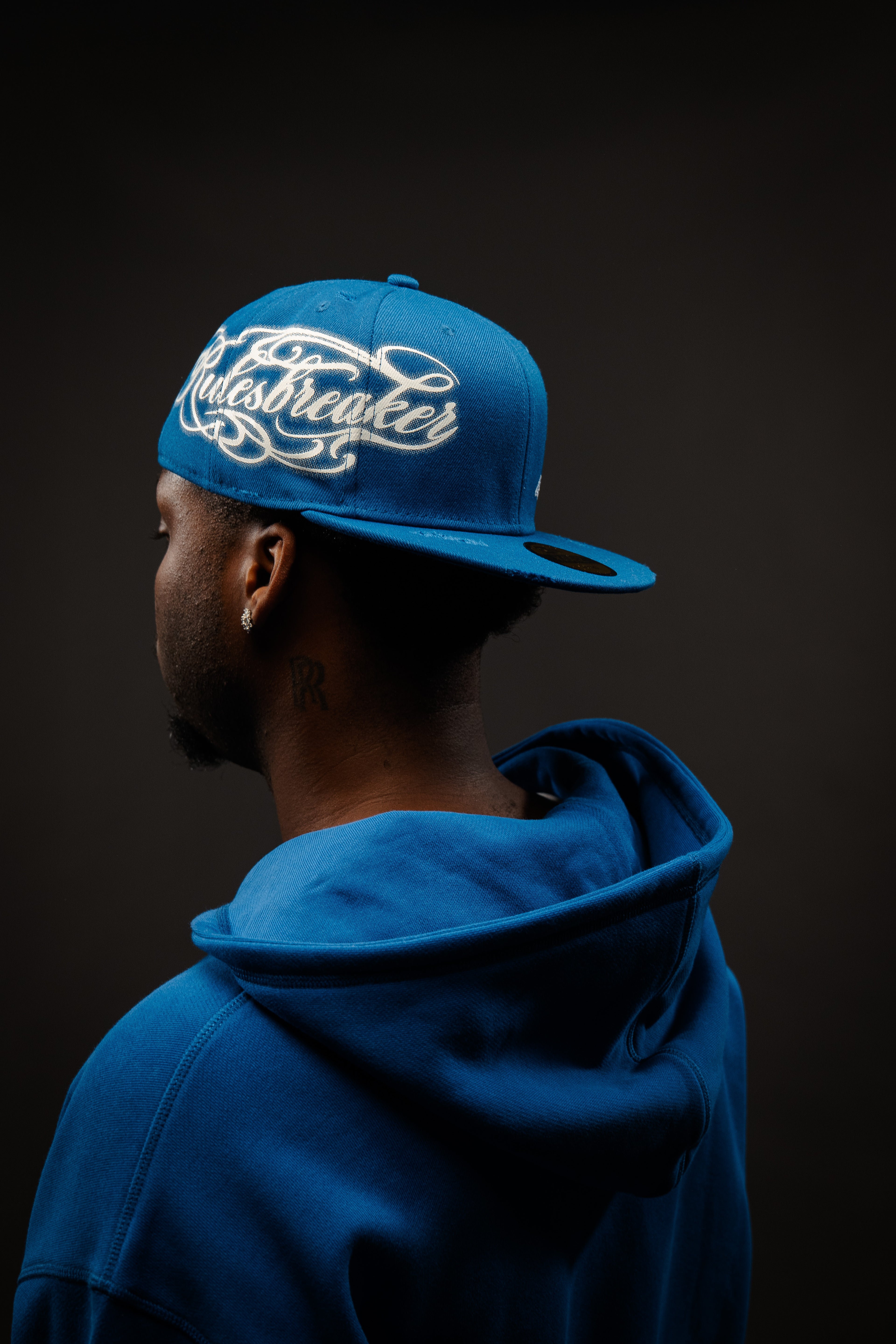 RULESBREAKER FITTED CAP ROYAL BLUE