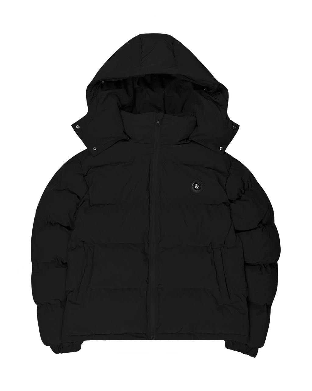 PUFFERJACKET MAT BLACK