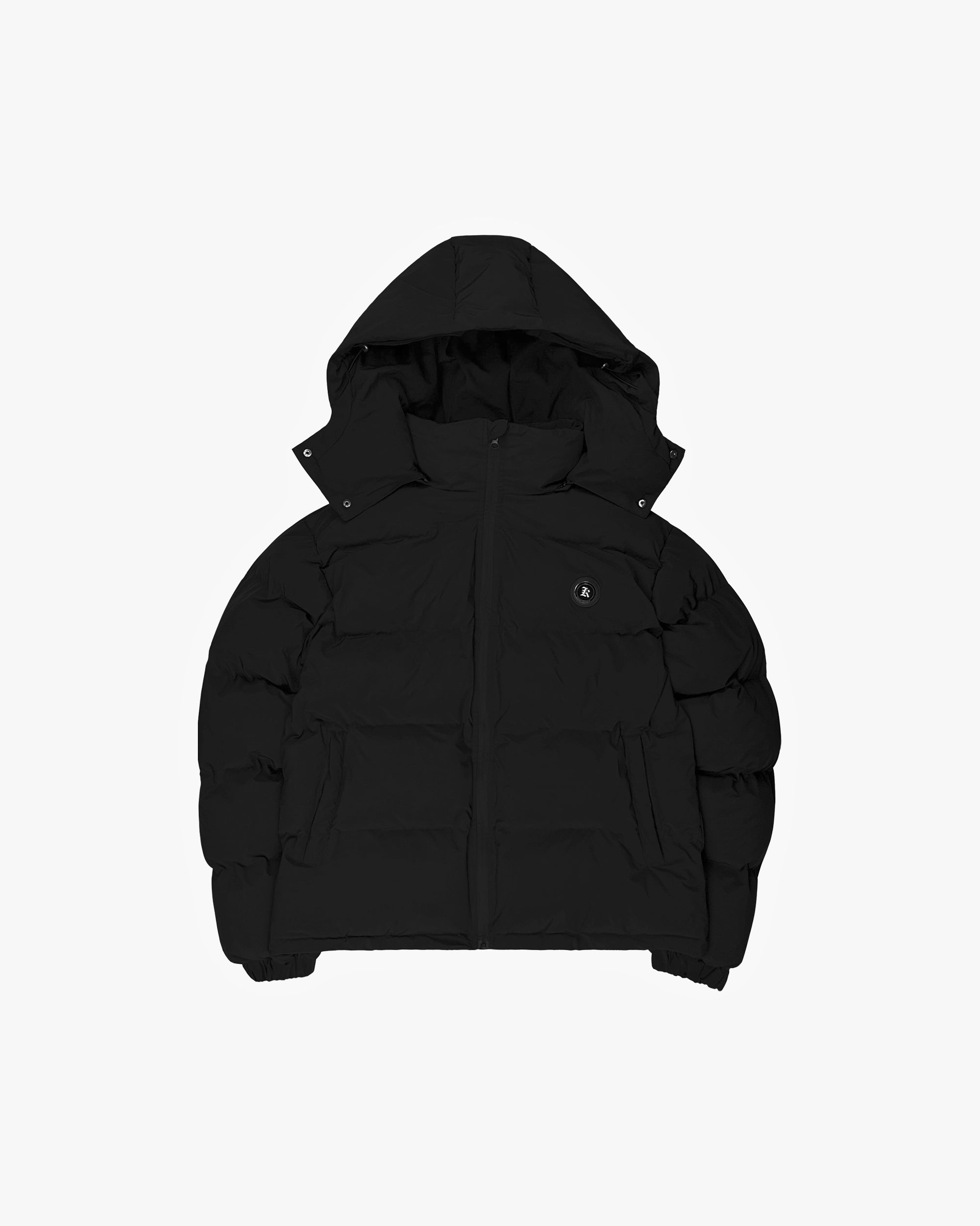 PUFFERJACKET FULLBLACK