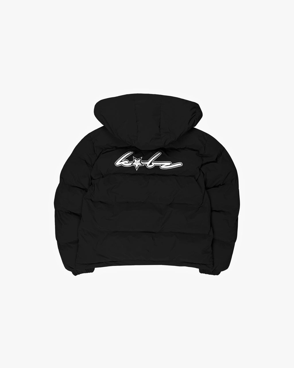 PUFFERJACKET MAT BLACK