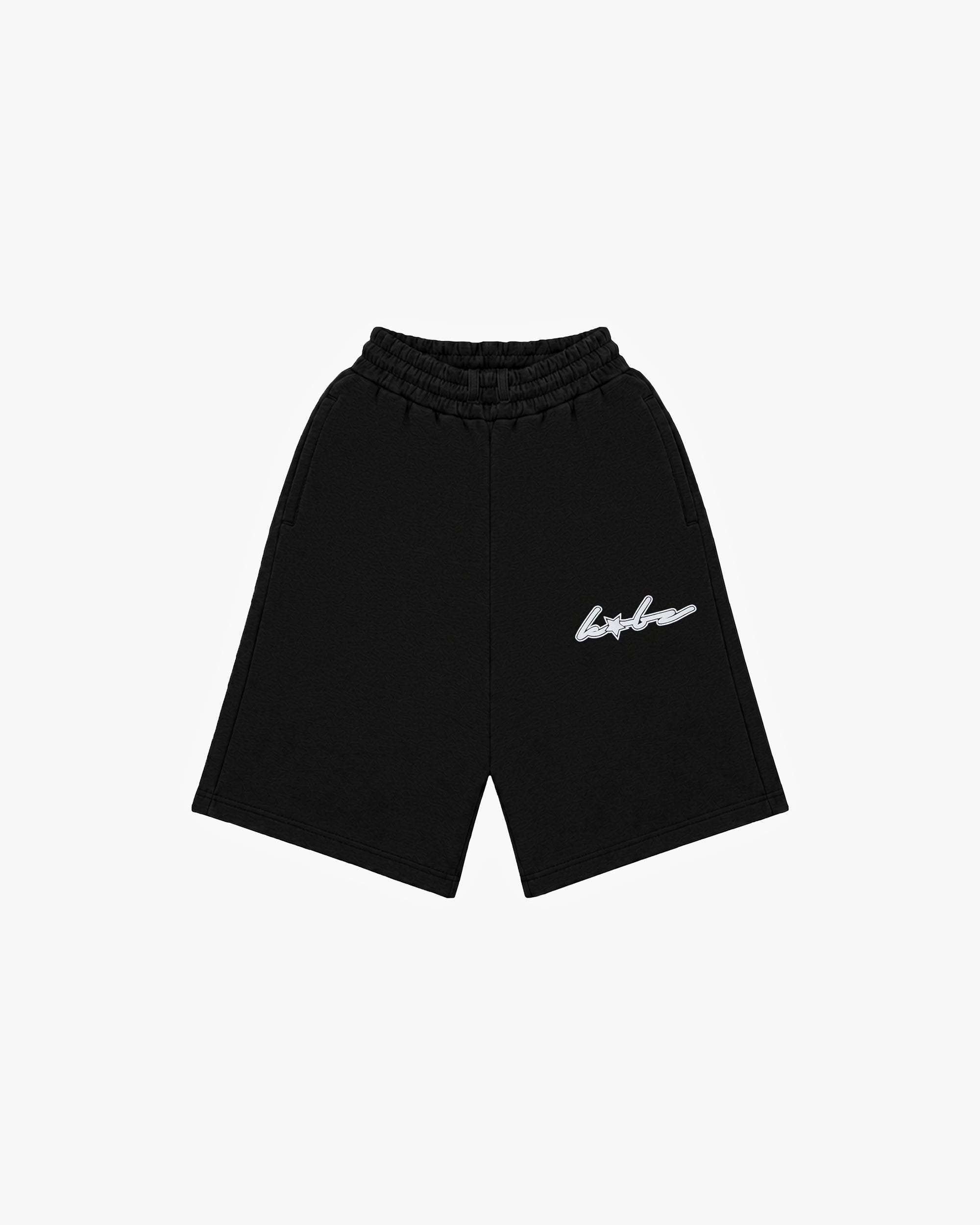 KOBZ PUFF PRINT BLACK SHORT