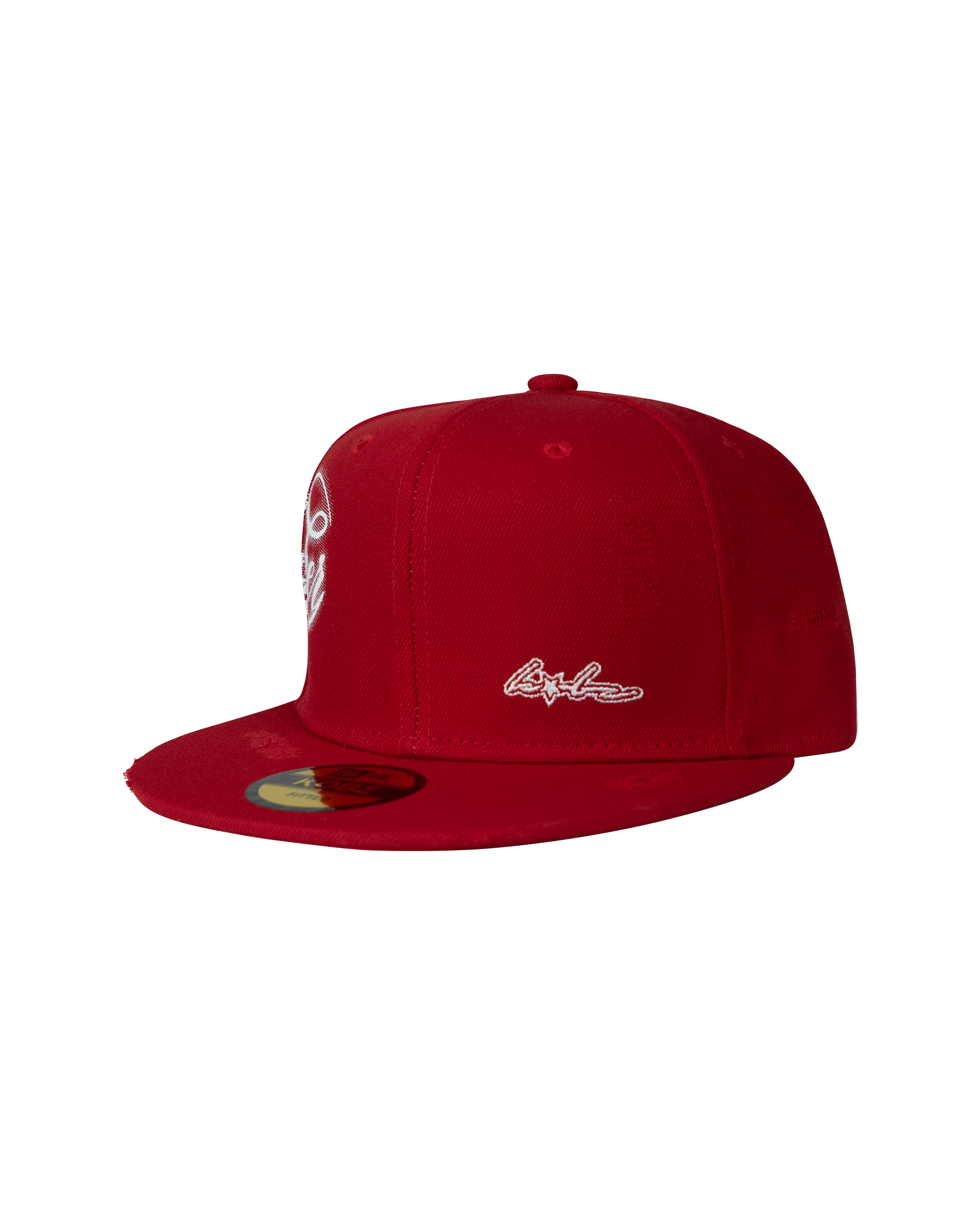 RULESBREAKER FITTED CAP RED
