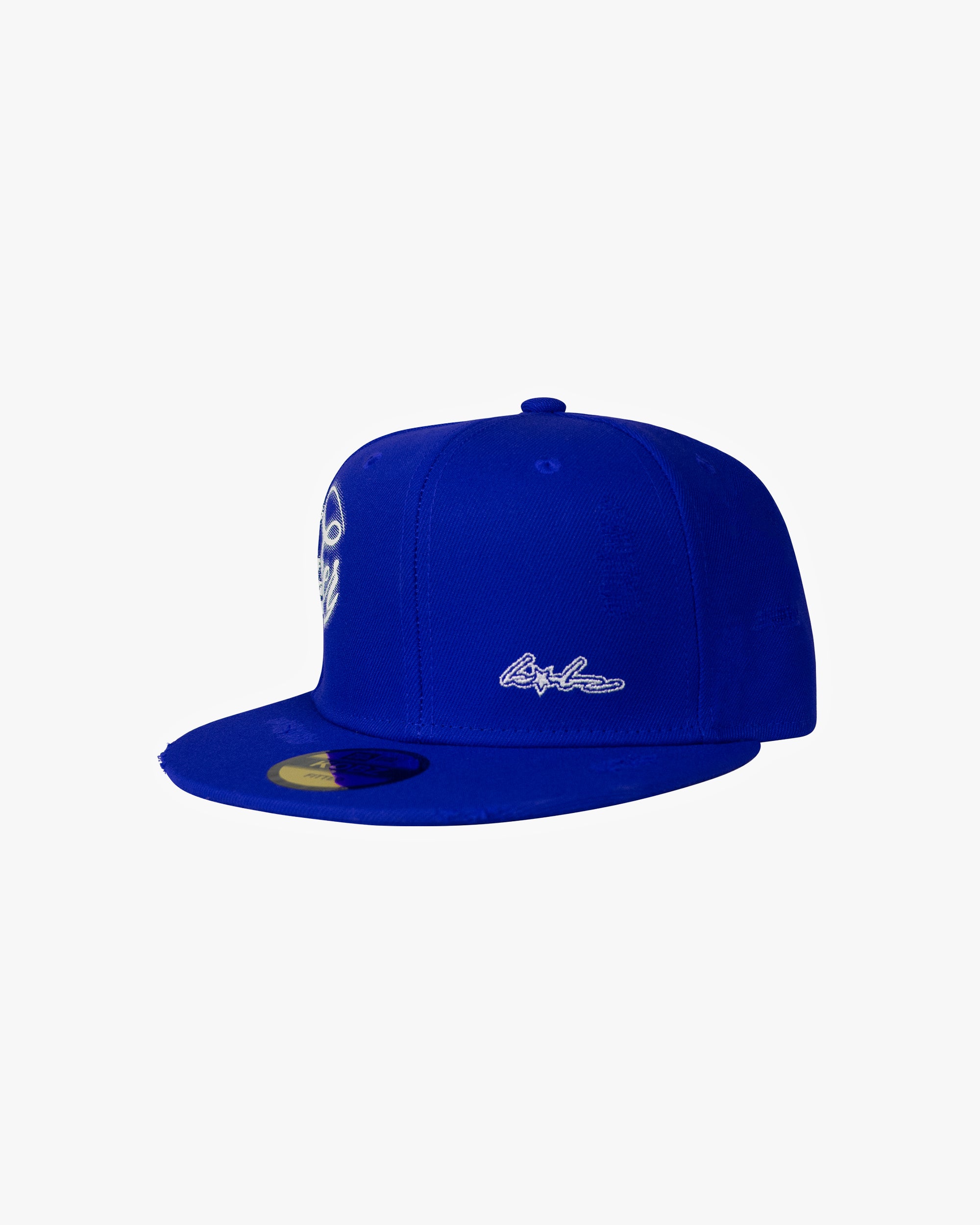 RULESBREAKER FITTED CAP ROYAL BLUE