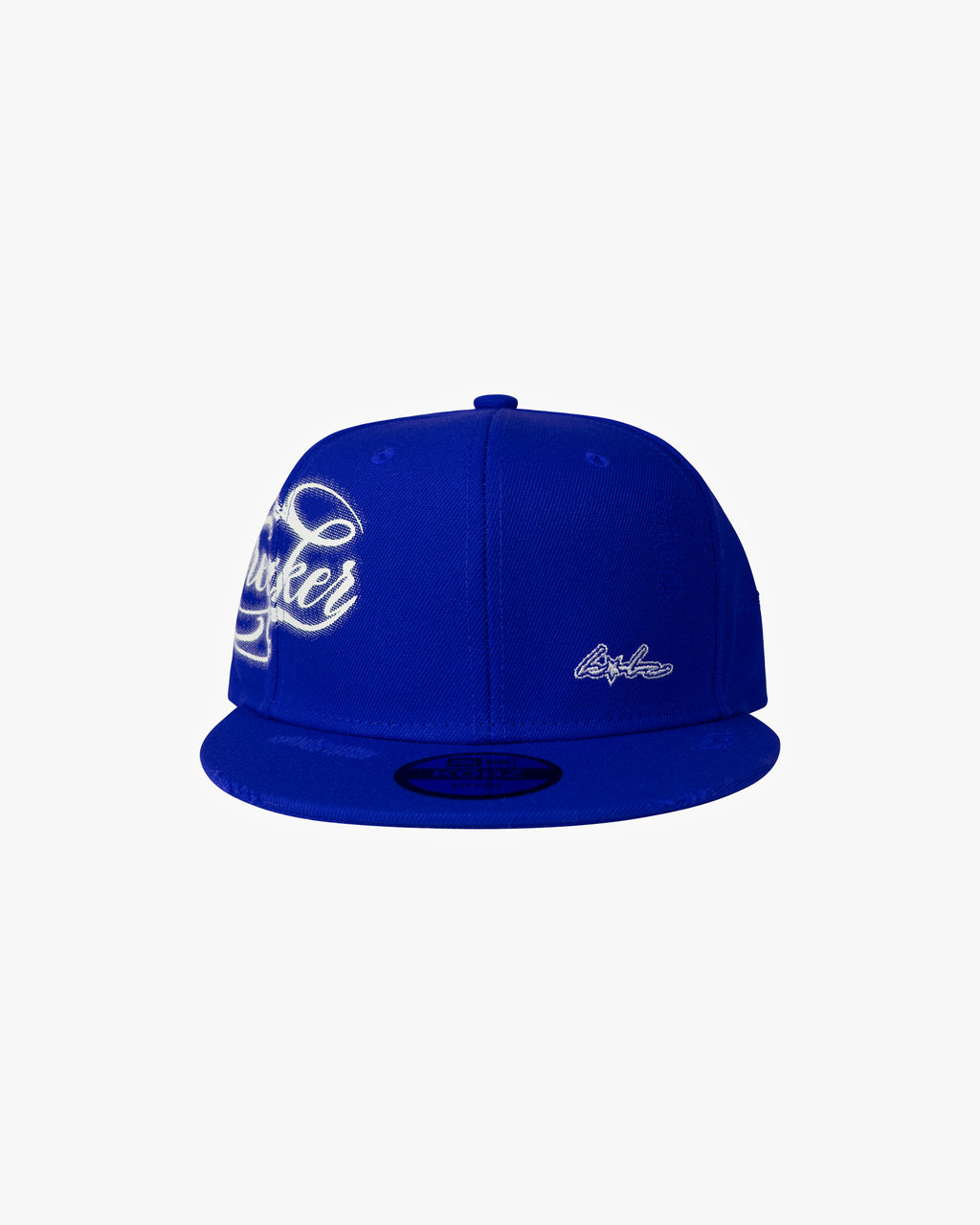 RULESBREAKER FITTED CAP ROYAL BLUE