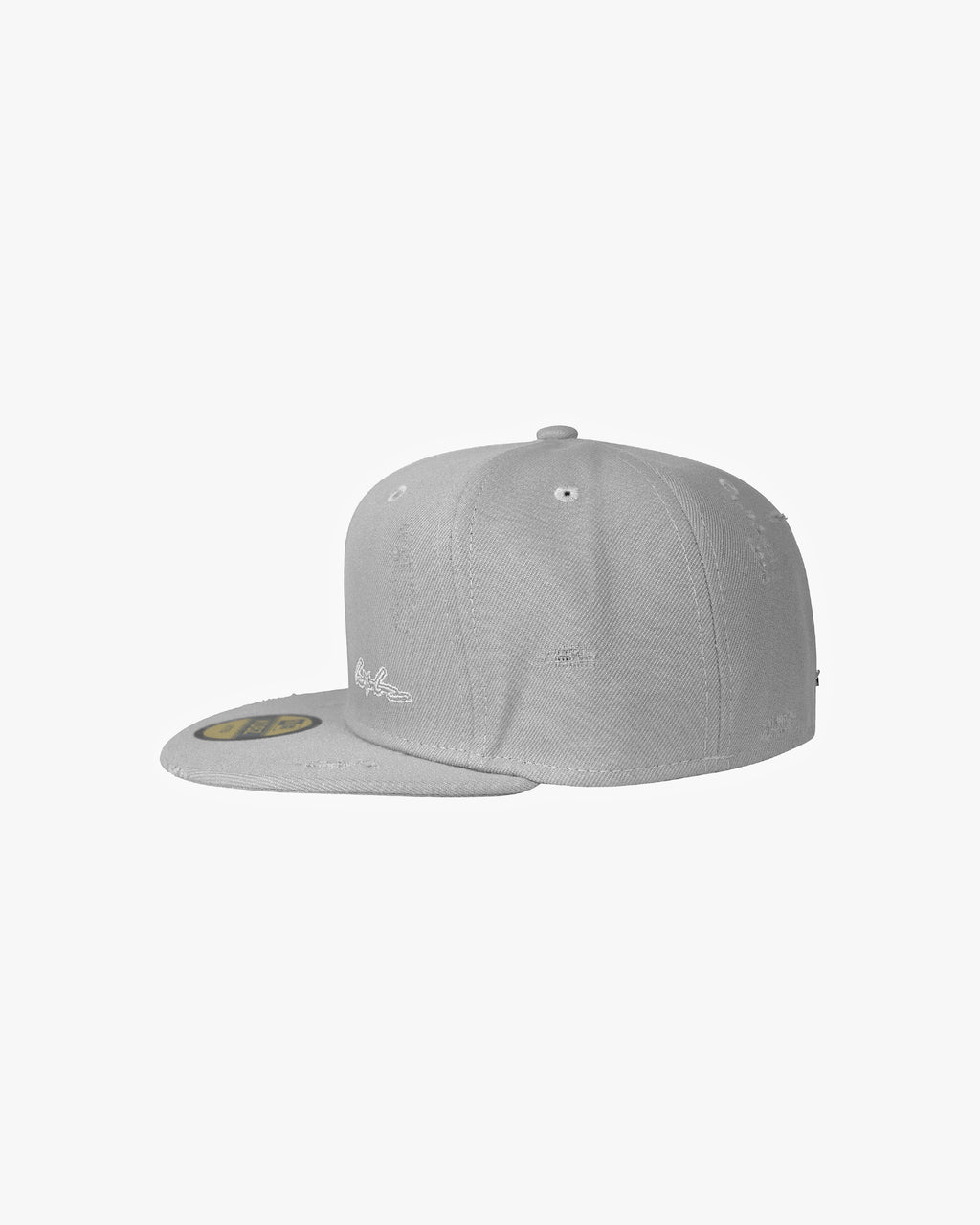 RULESBREAKER FITTED CAP LIGHT GREY