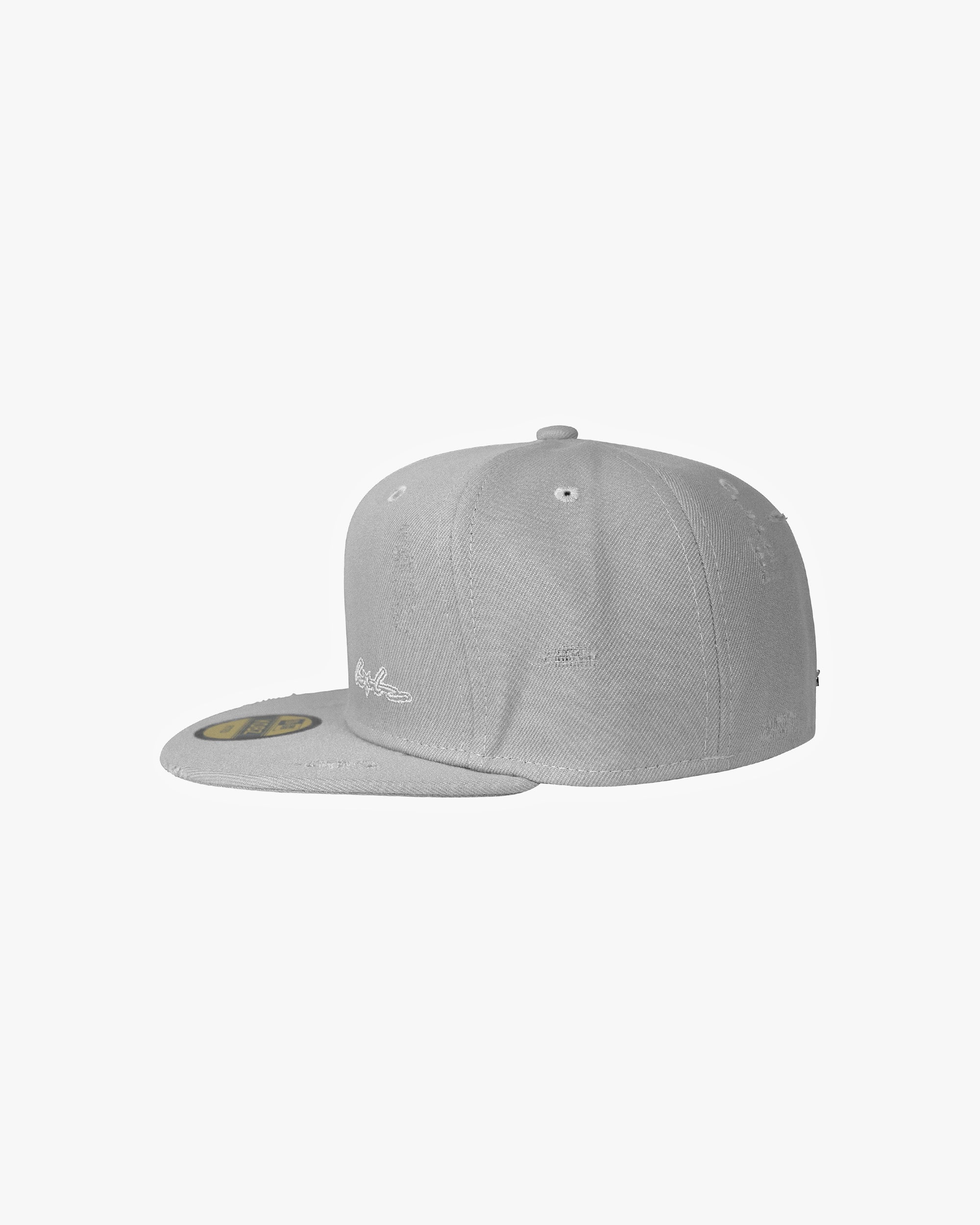 RULESBREAKER FITTED CAP LIGHT GREY