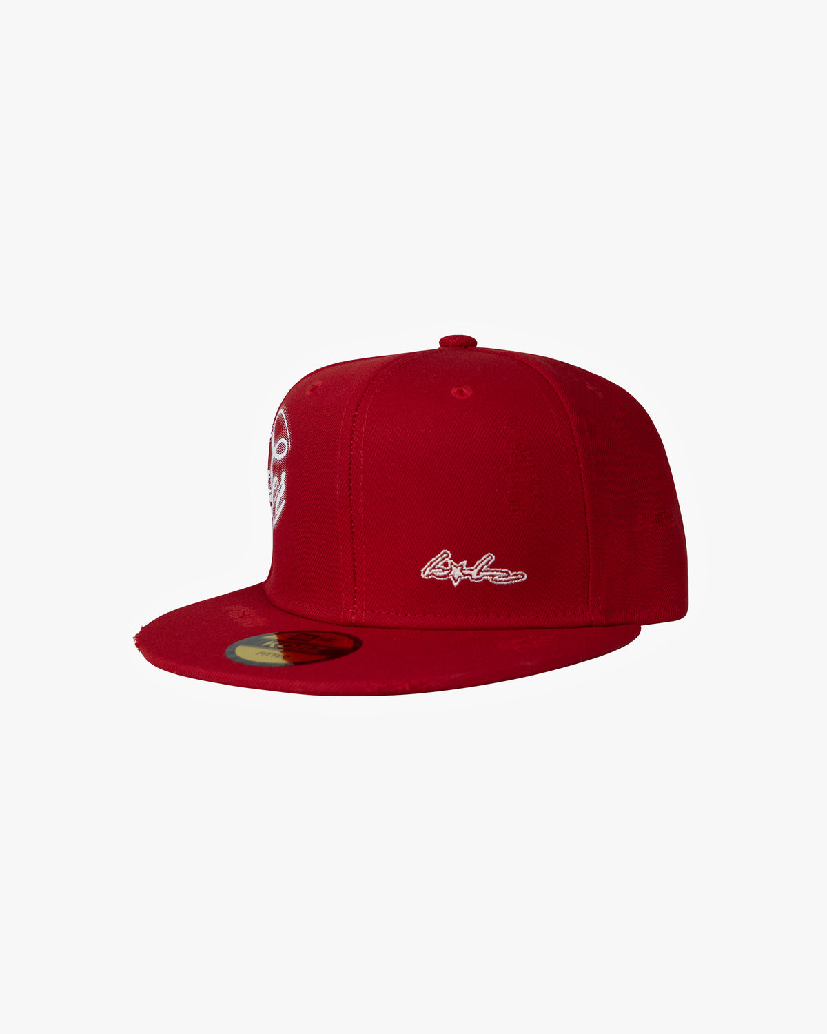RULESBREAKER FITTED CAP RED