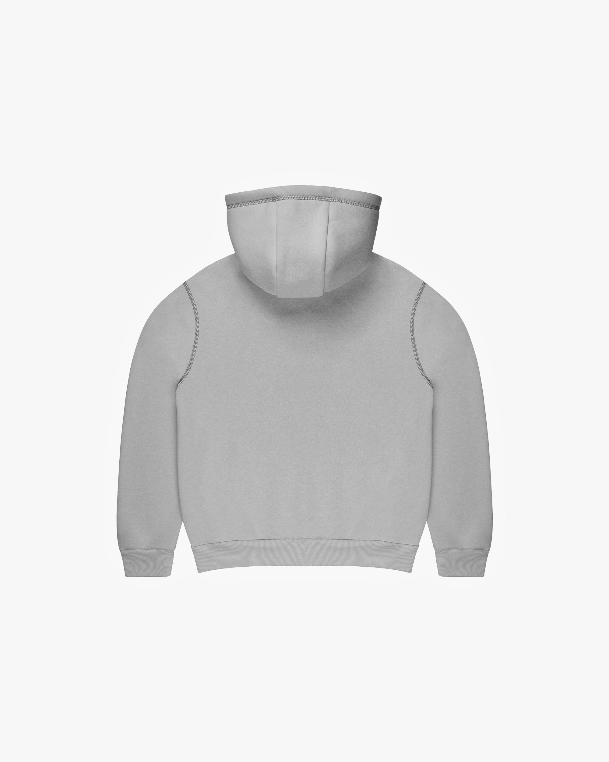SEAMY ZIPHOODIE GREY