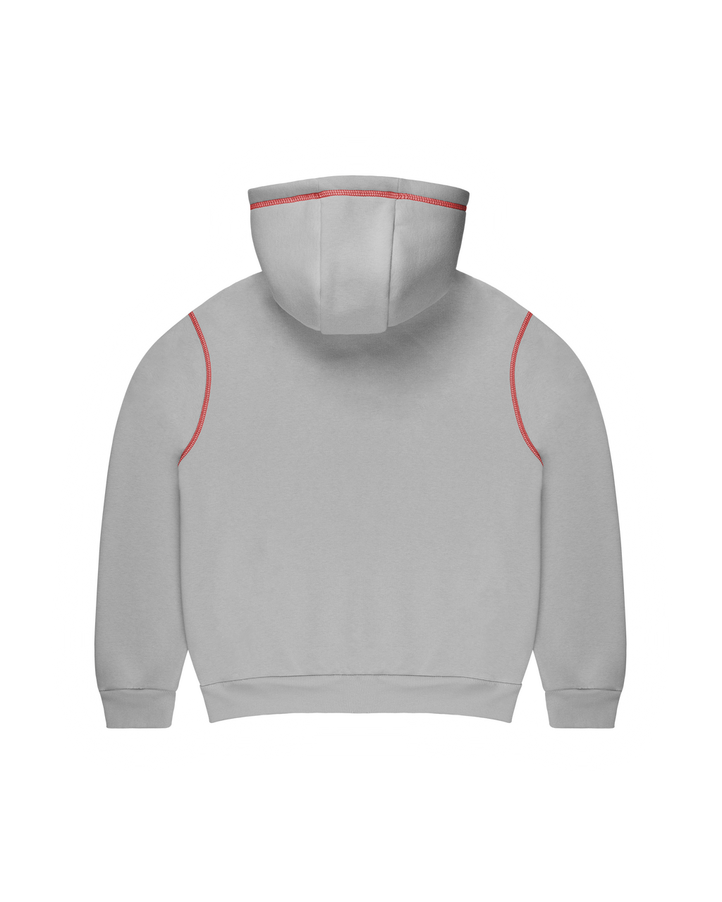 SEAMY ZIPHOODIE RED
