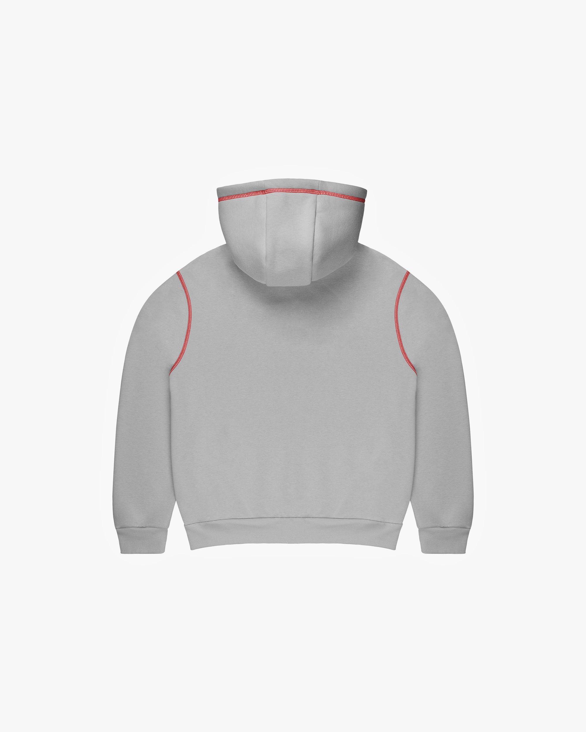 SEAMY ZIPHOODIE RED
