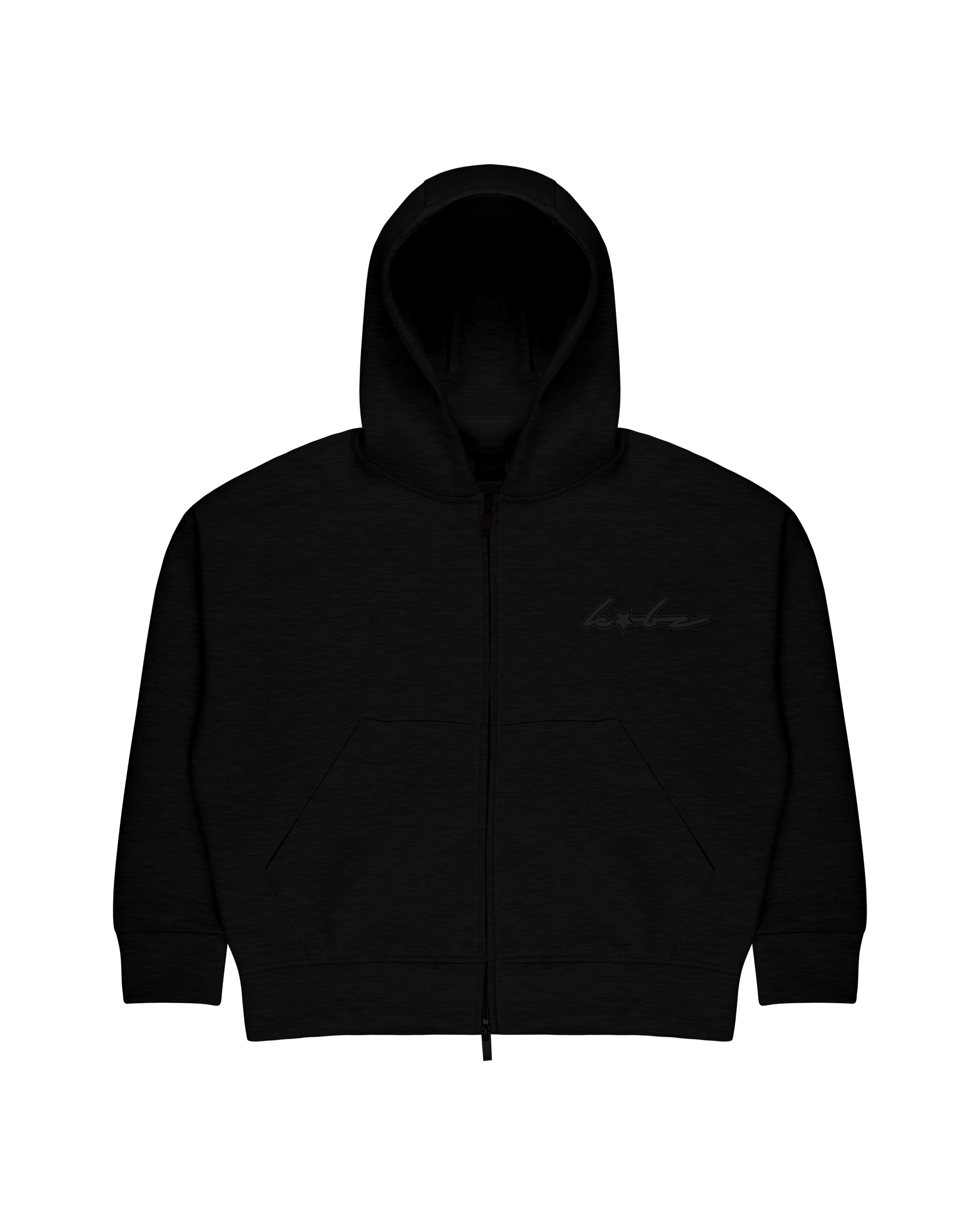 SIGNATURE ZIPHOODIE BLACK