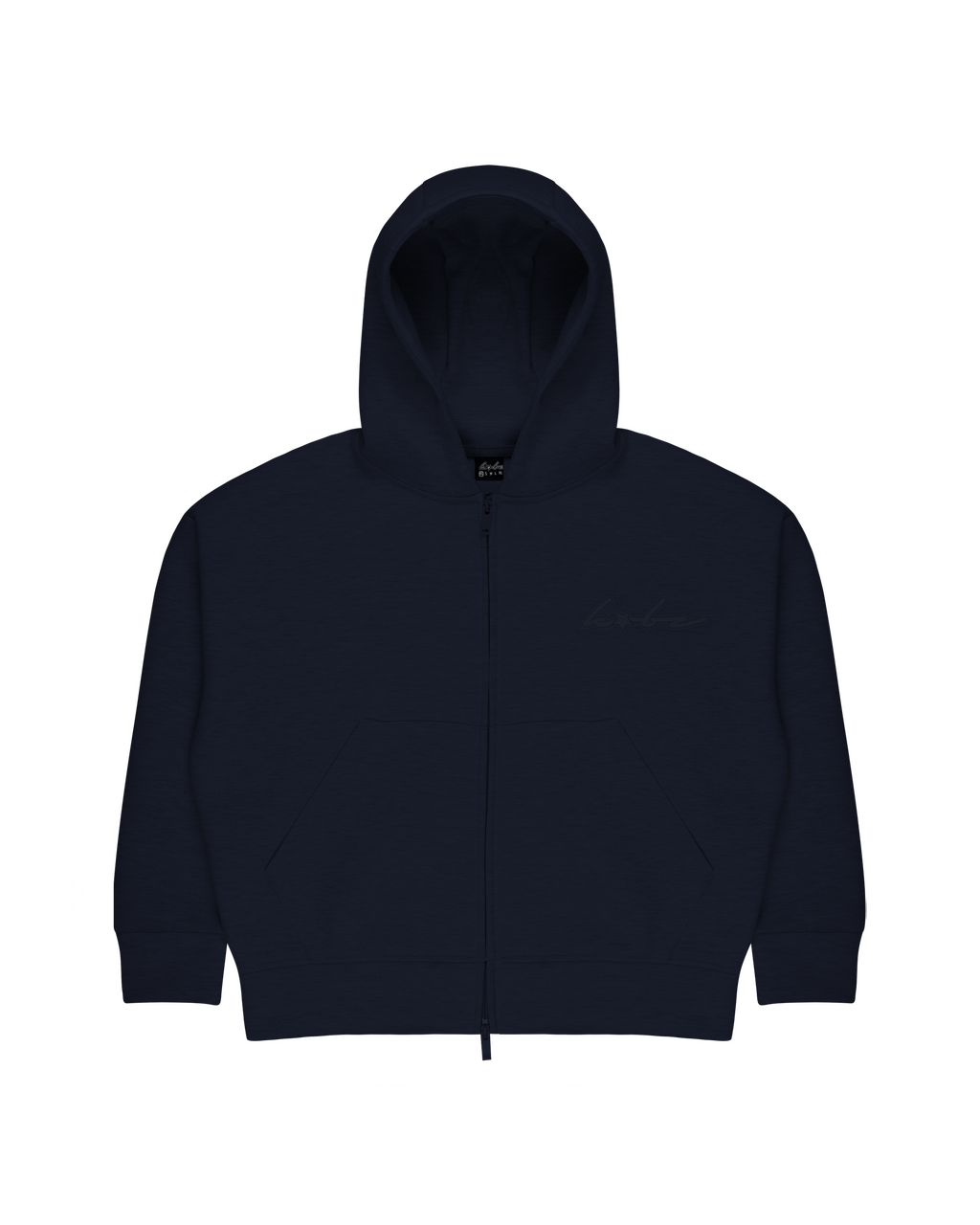 SIGNATURE ZIPHOODIE MIDNIGHT BLUE