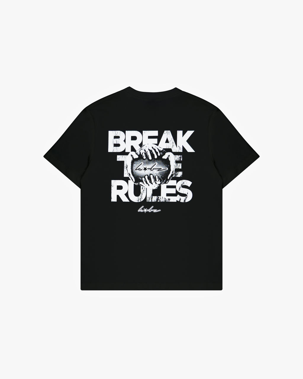 BREAKTHERULES TEE BLACK