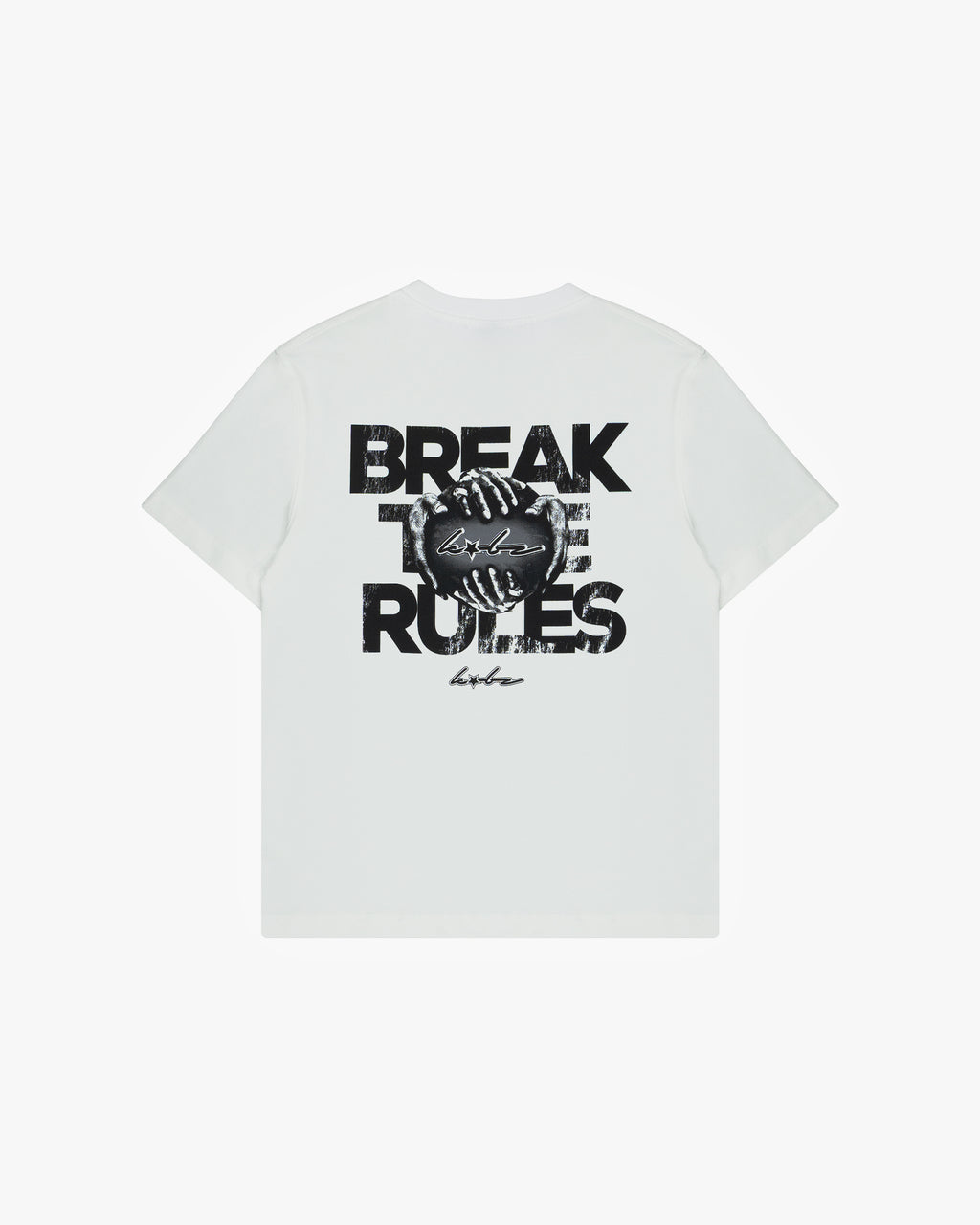 BREAKTHERULES TEE WHITE