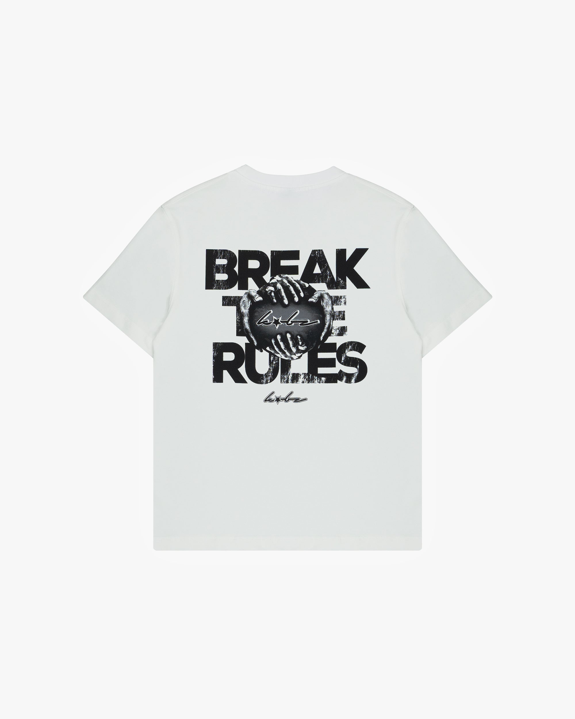 BREAKTHERULES TEE WHITE