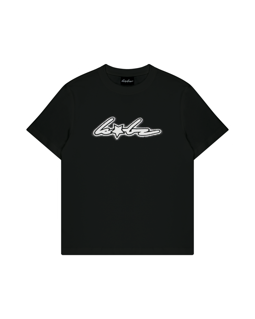 BLURRY TEE BLACK