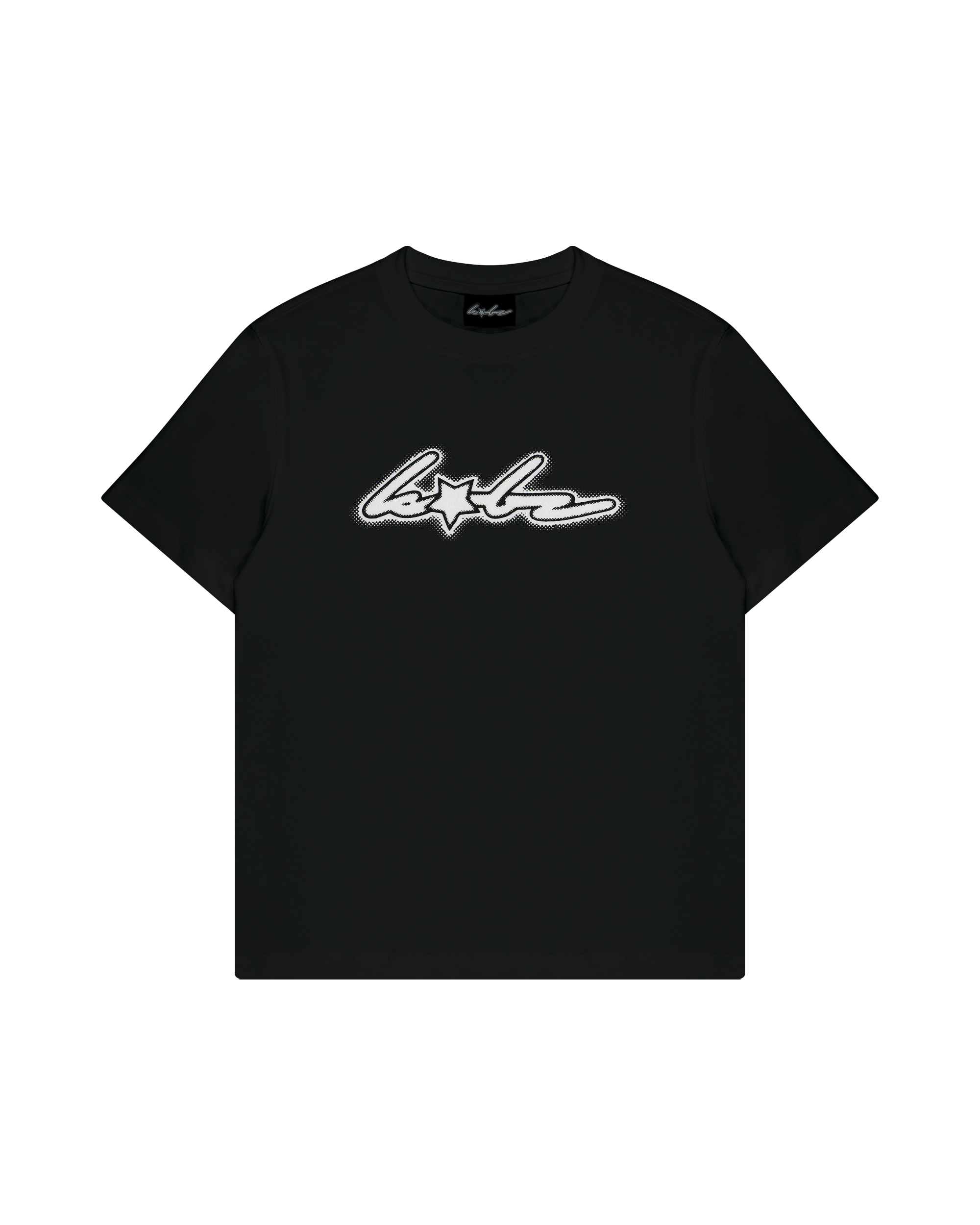BLURRY TEE BLACK