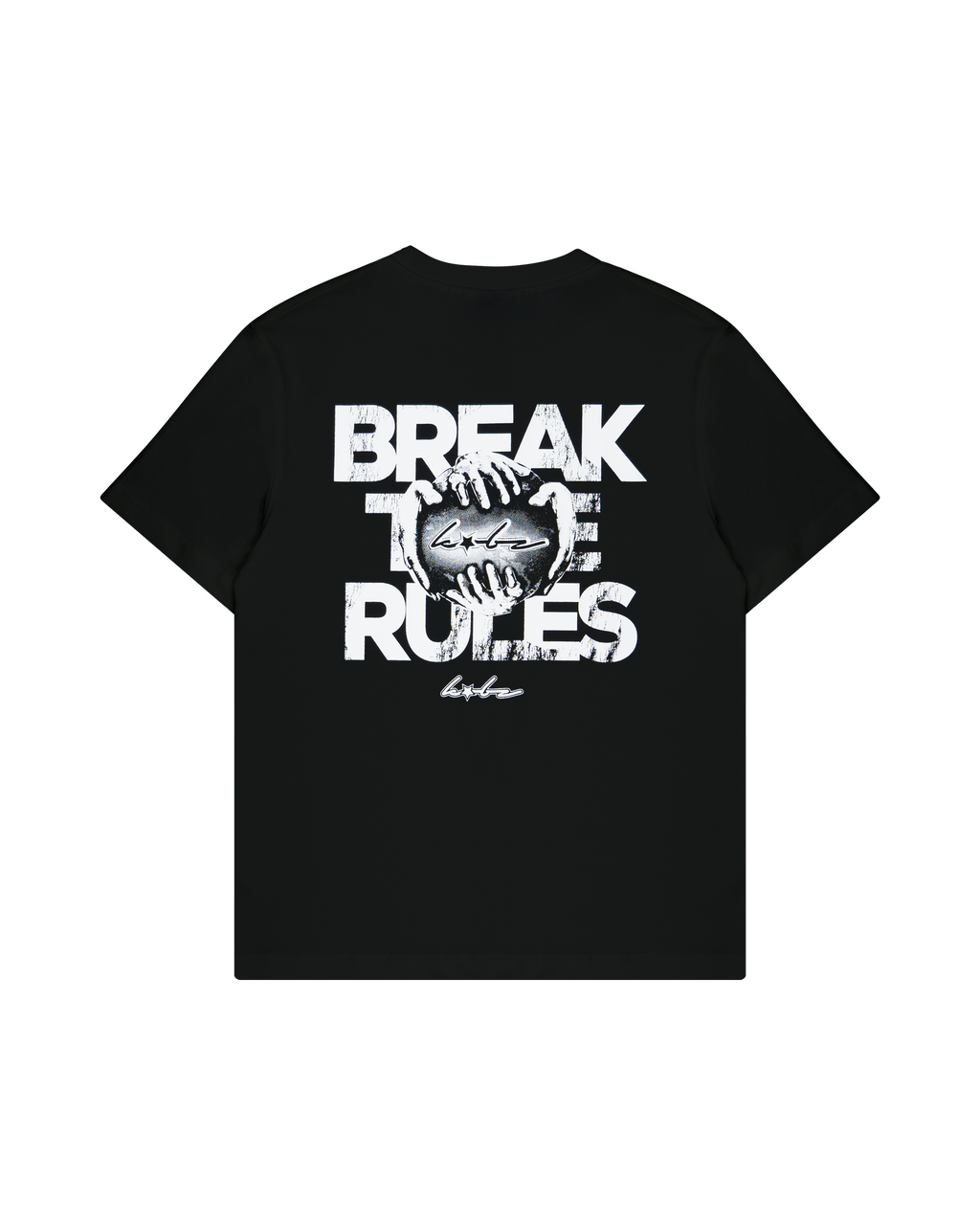 BREAKTHERULES TEE BLACK