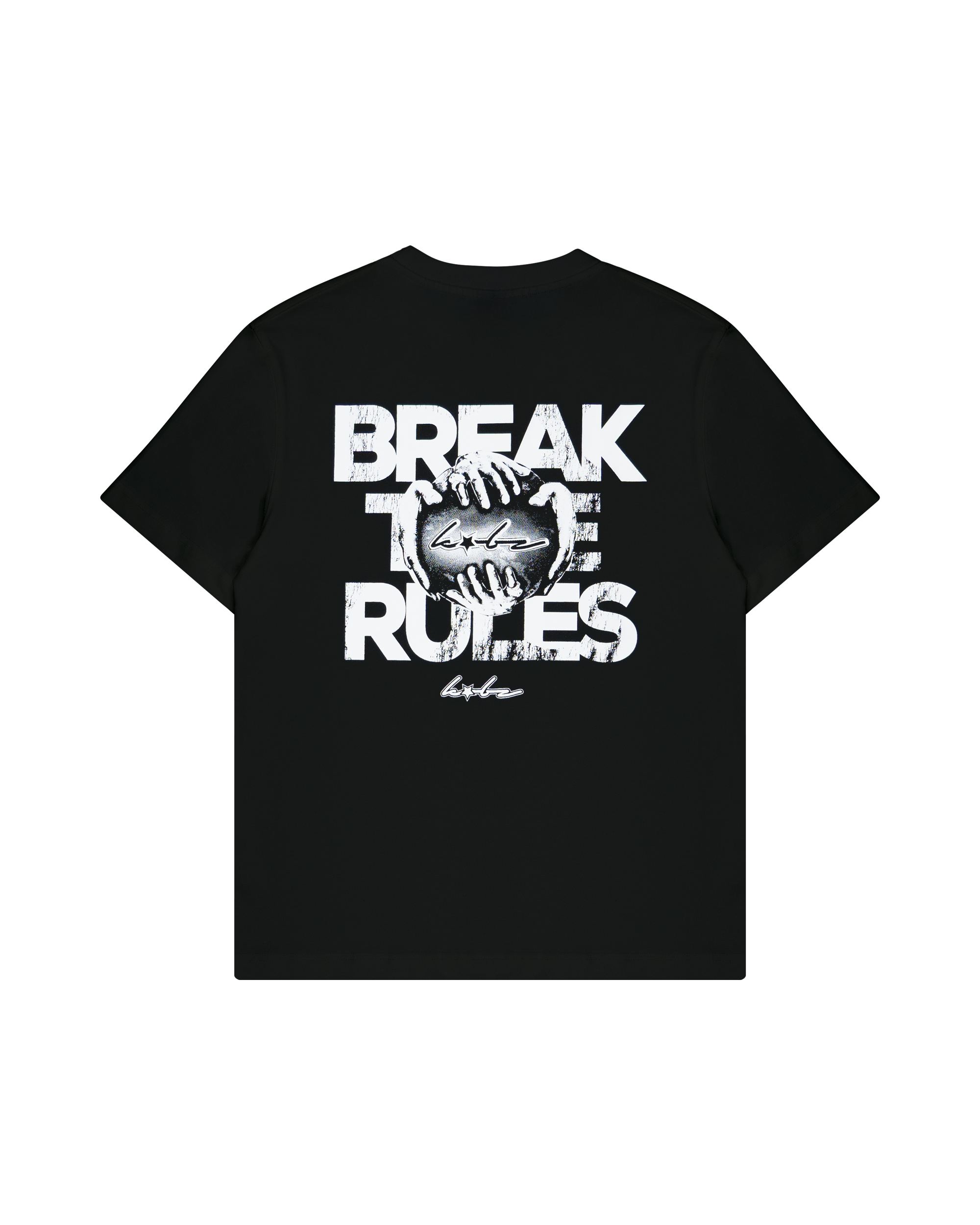 BREAKTHERULES TEE BLACK