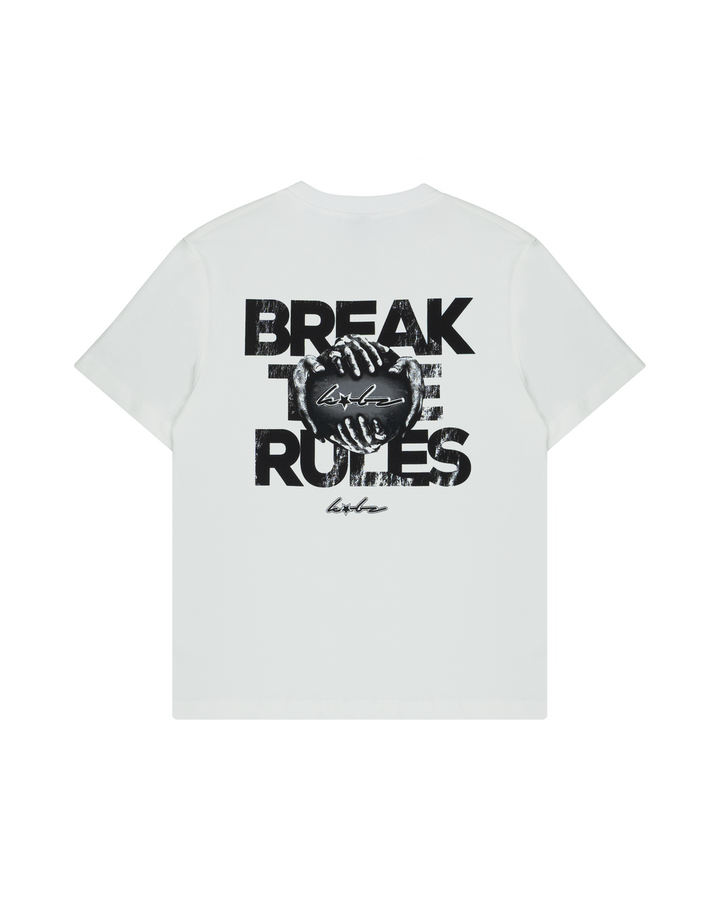 BREAKTHERULES TEE WHITE