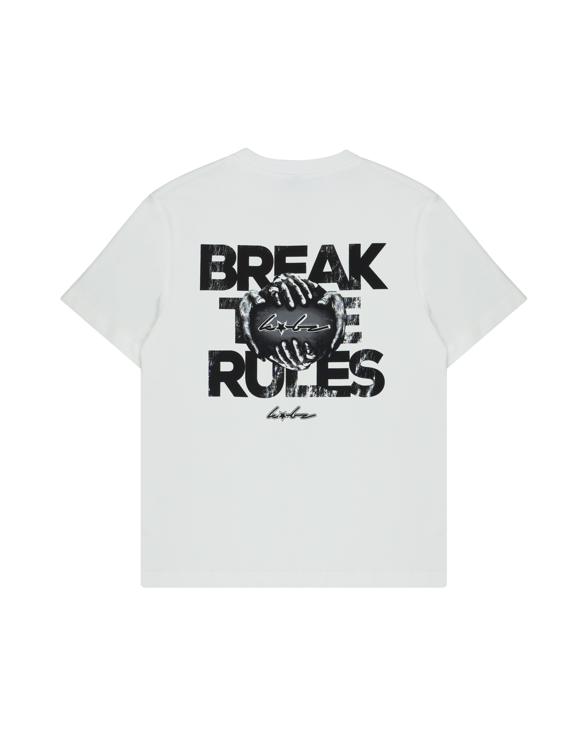BREAKTHERULES TEE WHITE