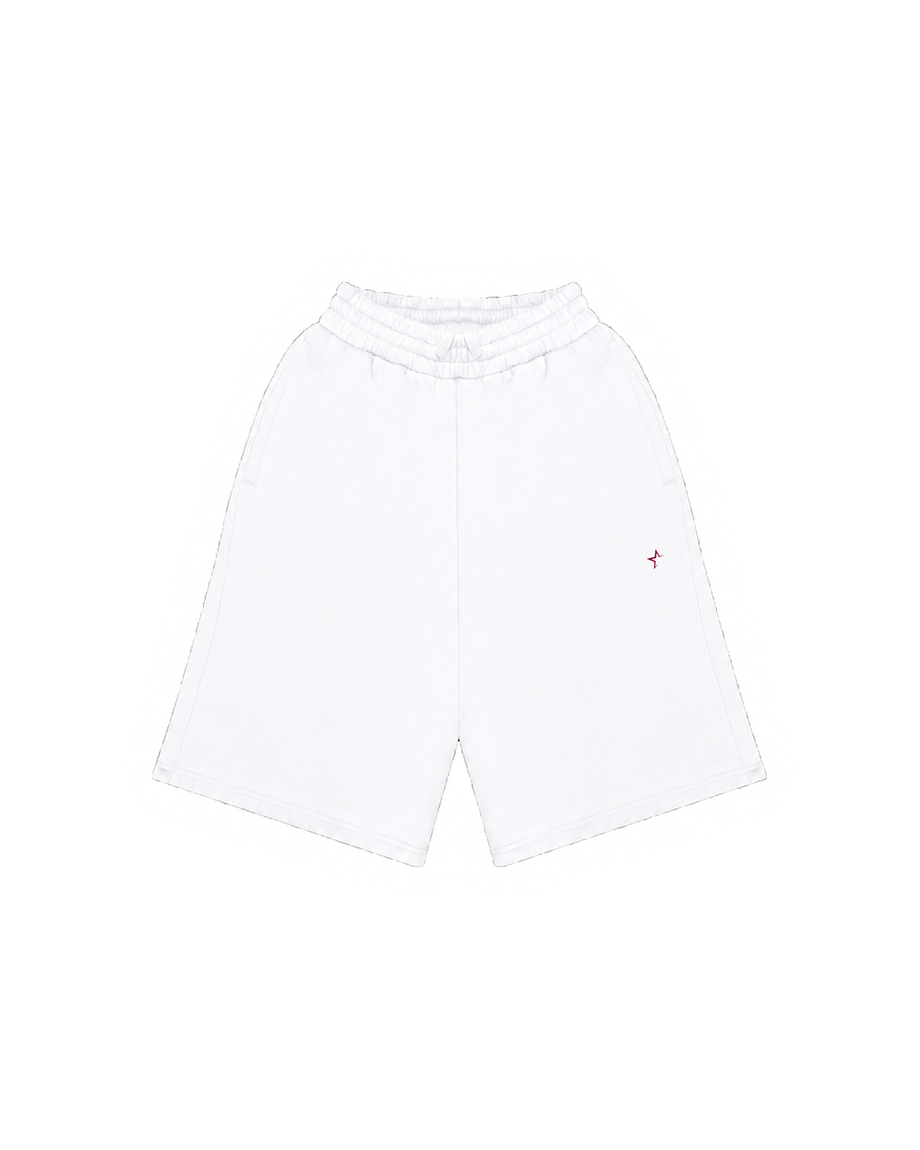 STAR 2 C WHITE SHORT