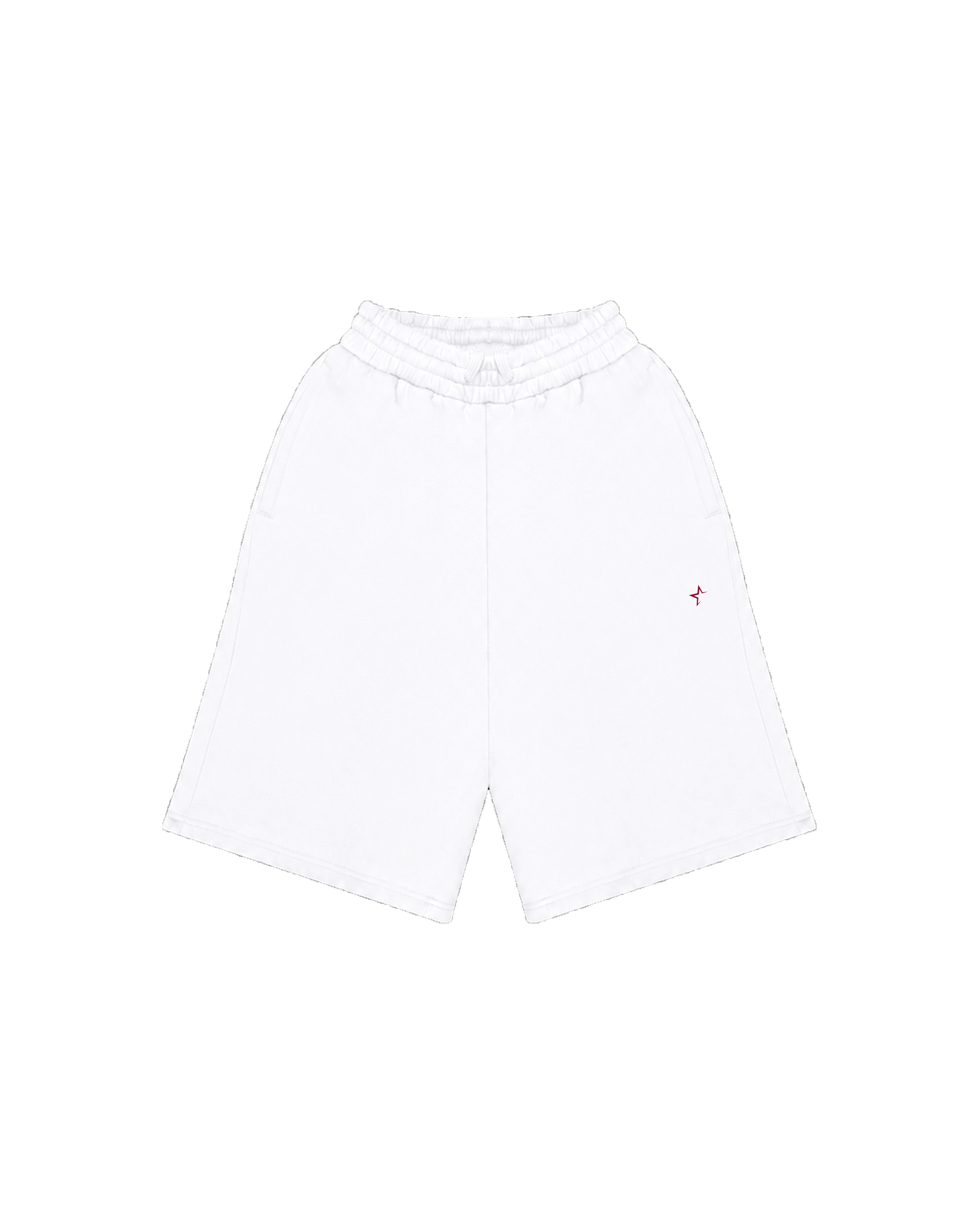STAR 2 C WHITE SHORT