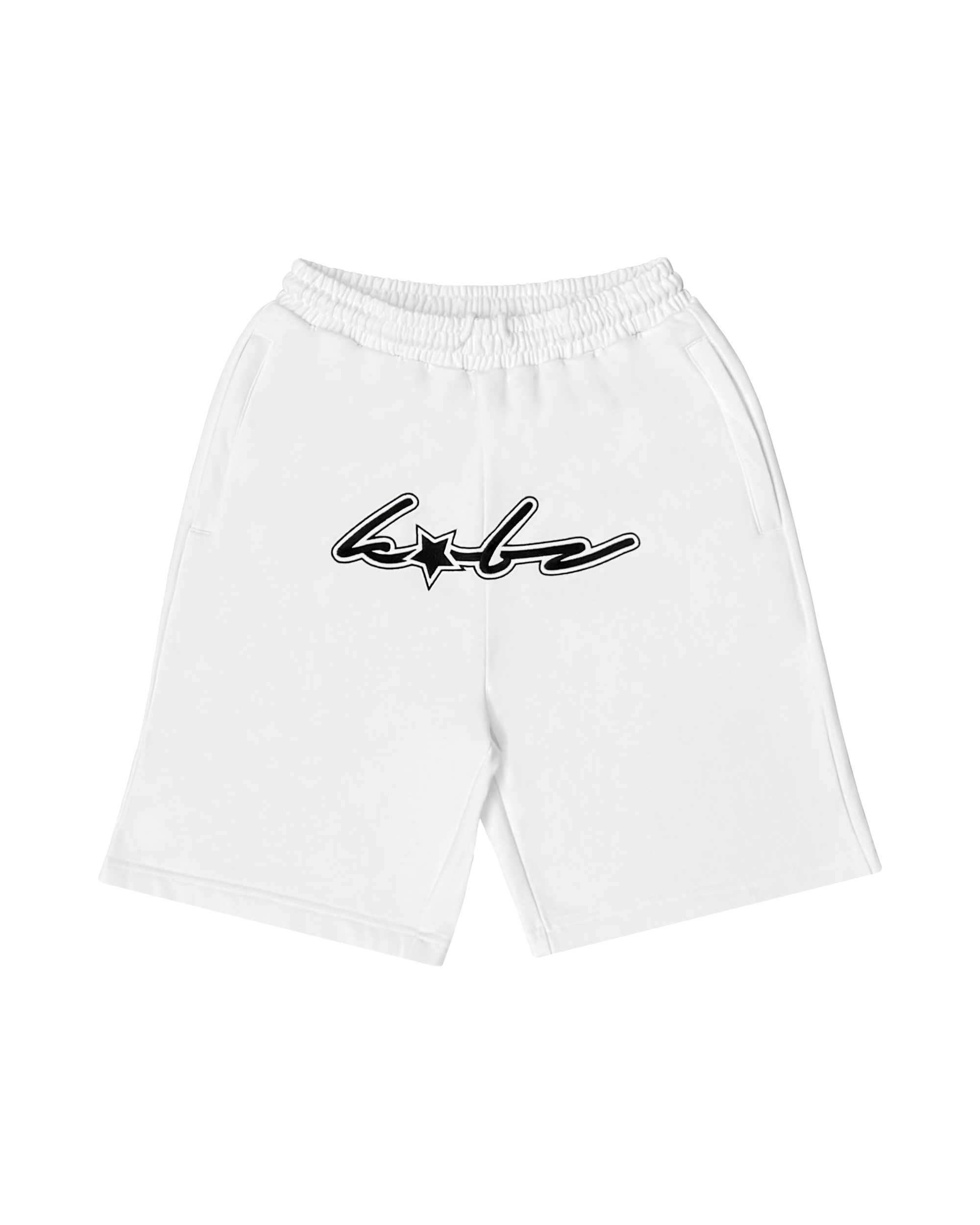 BLACKOUT SHORT WHITE
